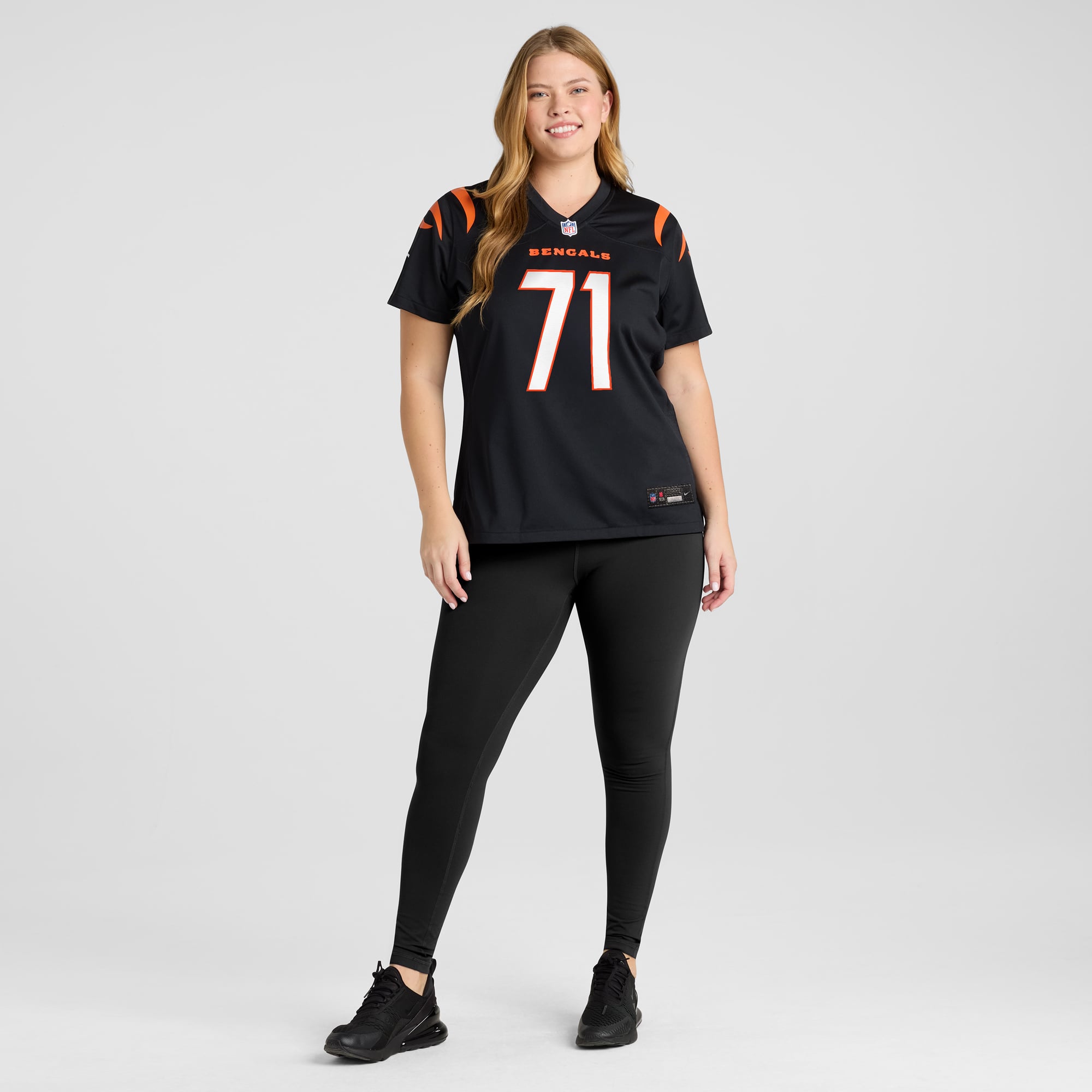 Amarius Mims Cincinnati Bengals Women's Game Jersey - Black - Image 7