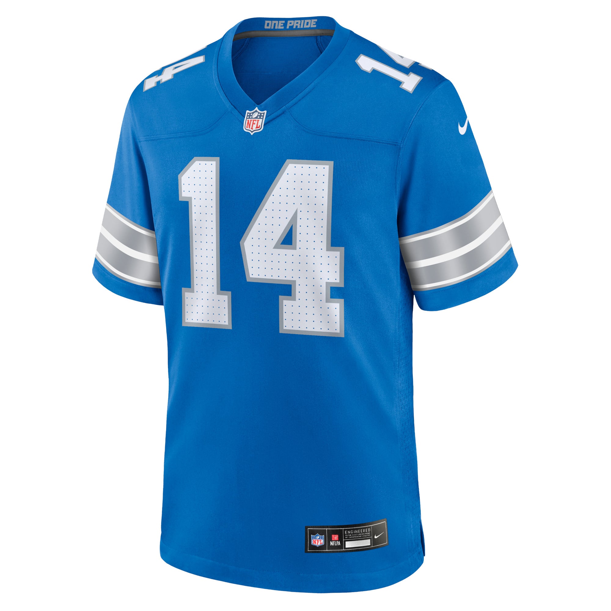 Amon-Ra St. Brown Detroit Lions 2nd Alternate Game Jersey - Blue - Image 3