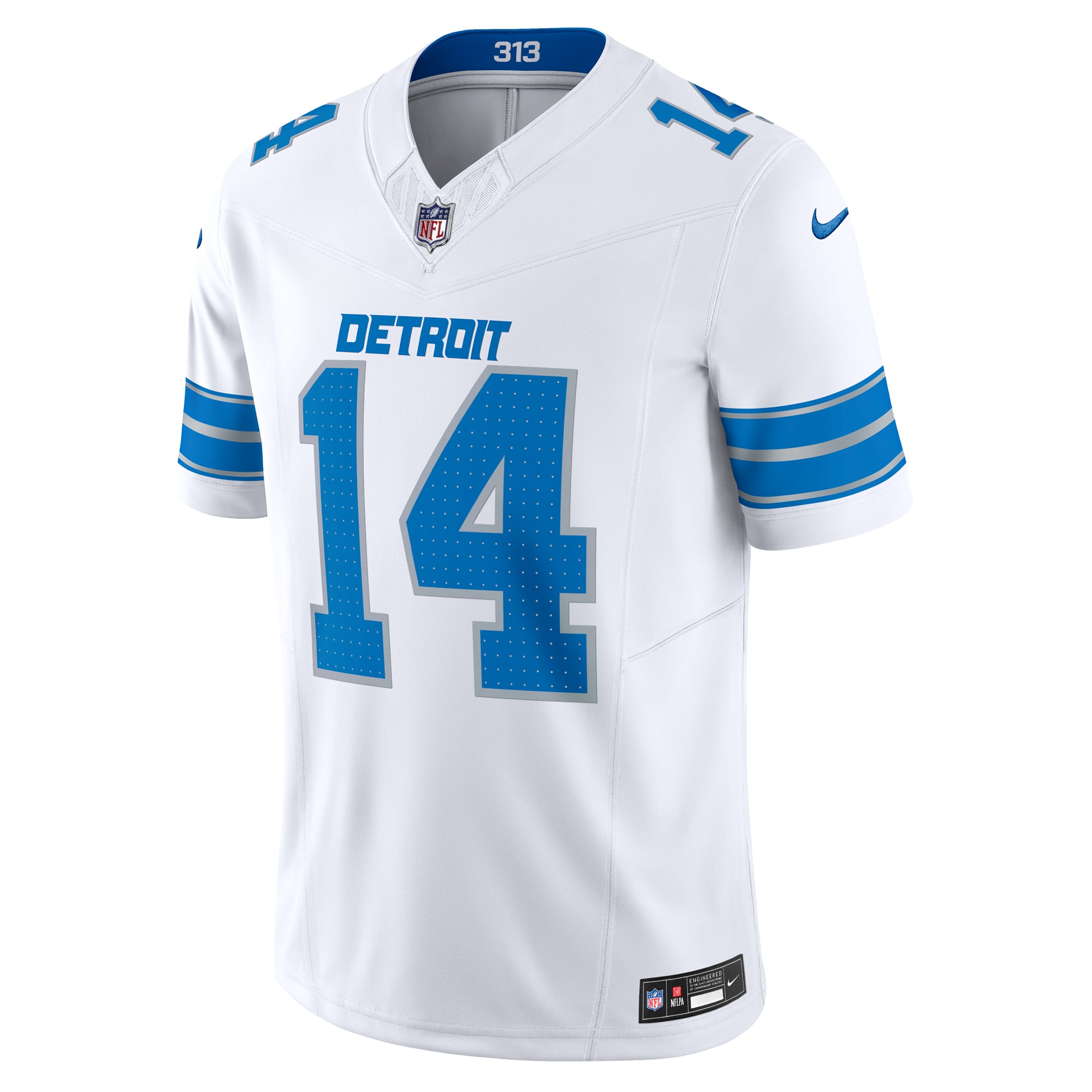 Amon-Ra St. Brown Detroit Lions 2nd Alternate Vapor F.U.S.E. Limited Jersey - White - Image 3