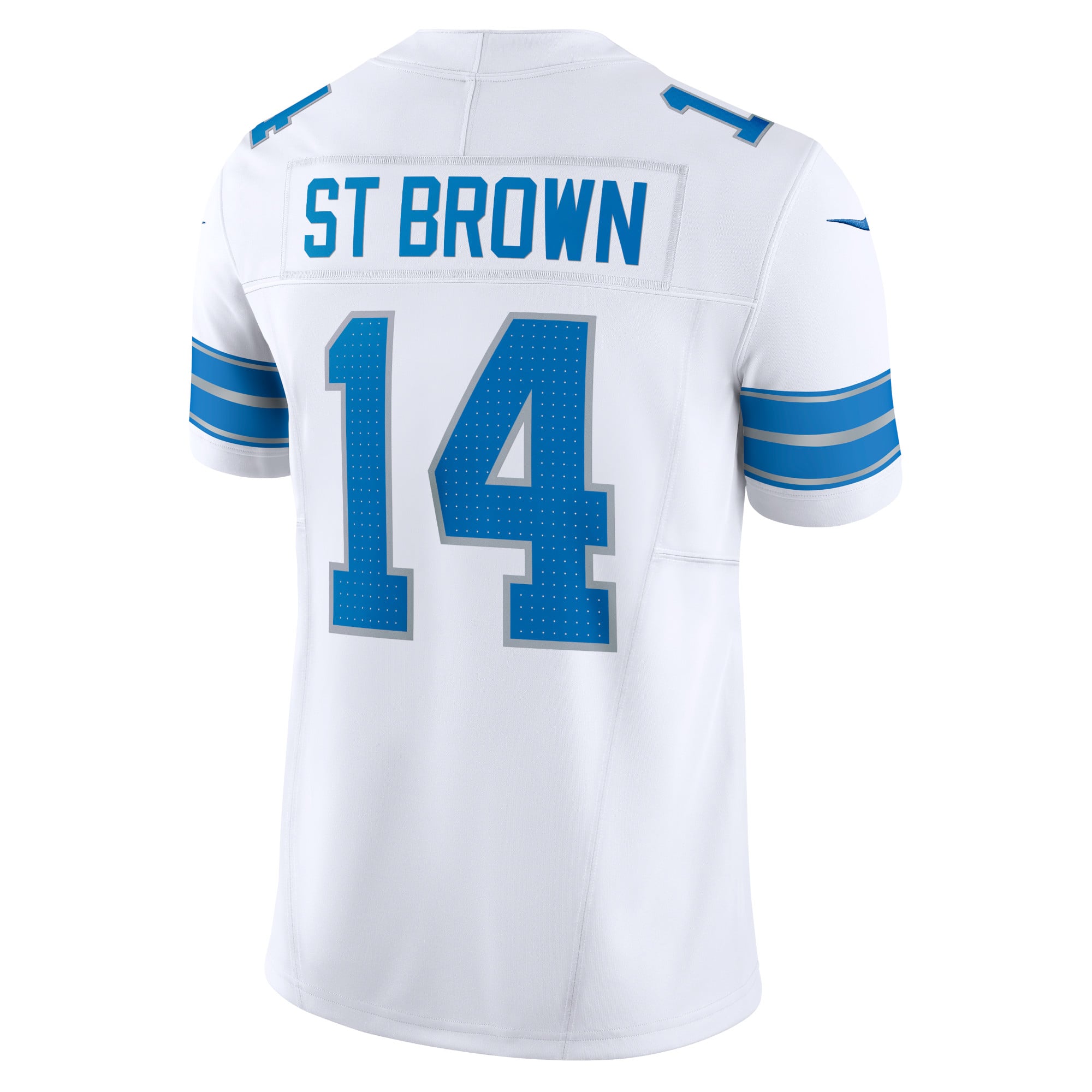 Amon-Ra St. Brown Detroit Lions 2nd Alternate Vapor F.U.S.E. Limited Jersey - White - Image 4