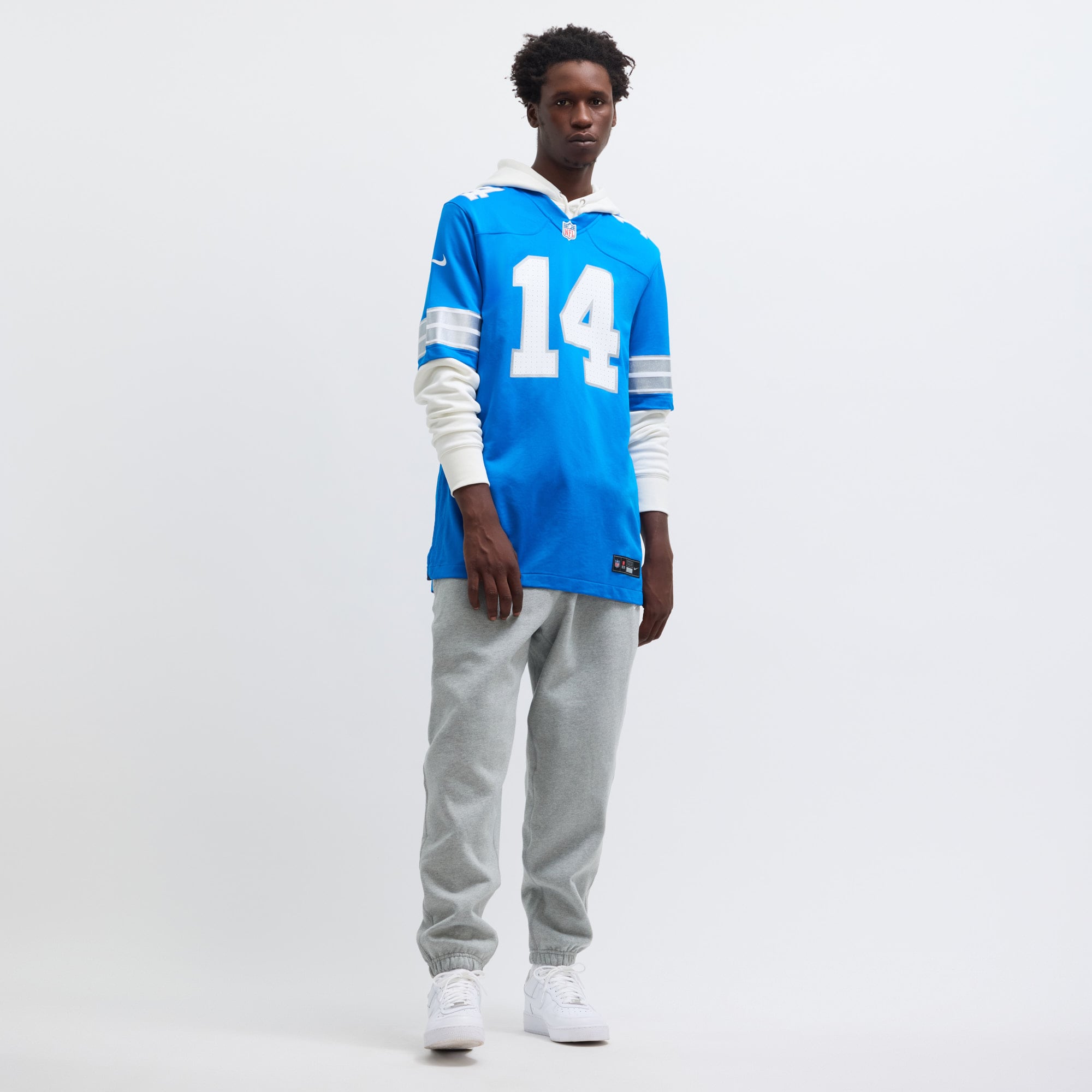 Amon-Ra St. Brown Detroit Lions Game Jersey - Blue - Image 7