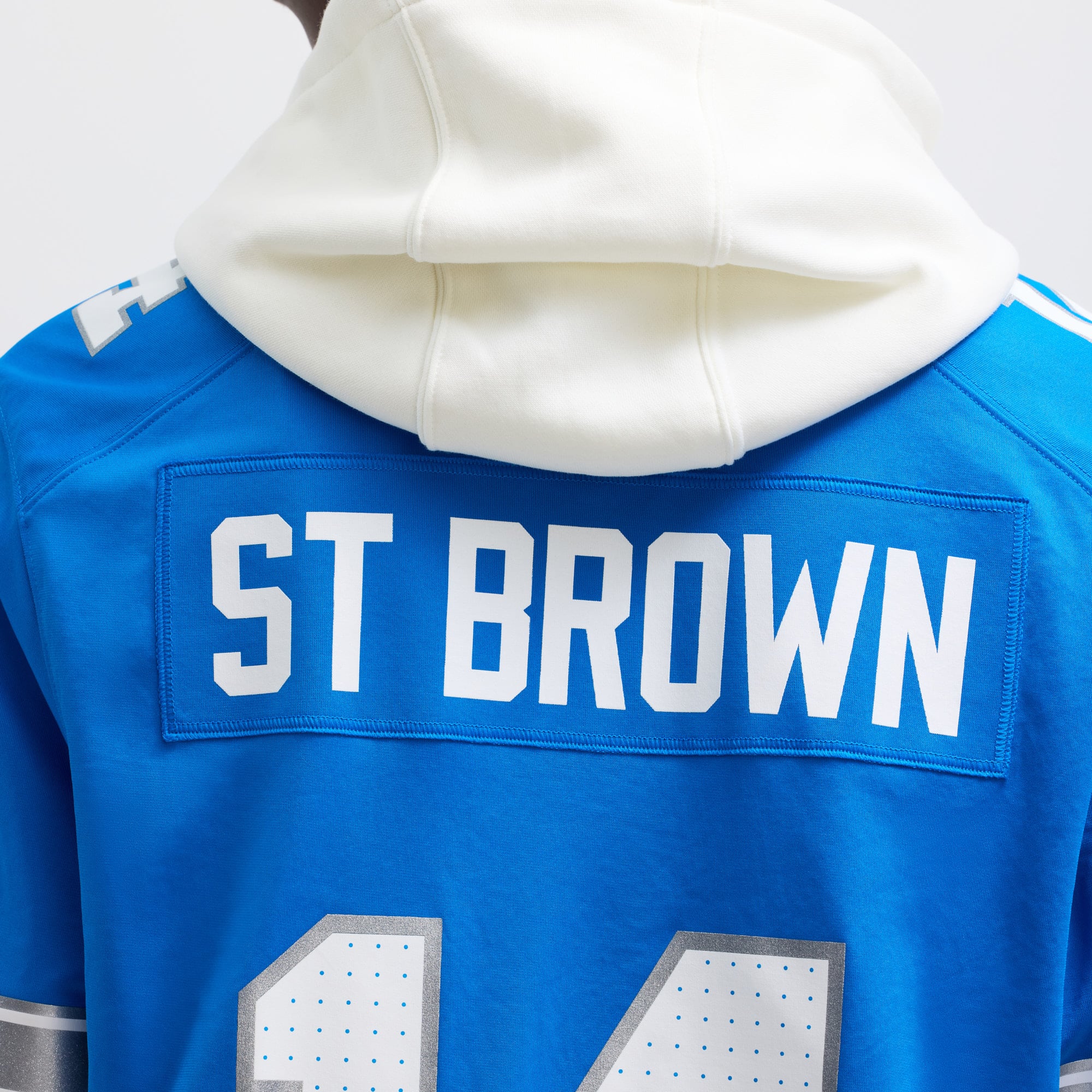 Amon-Ra St. Brown Detroit Lions Game Jersey - Blue - Image 9