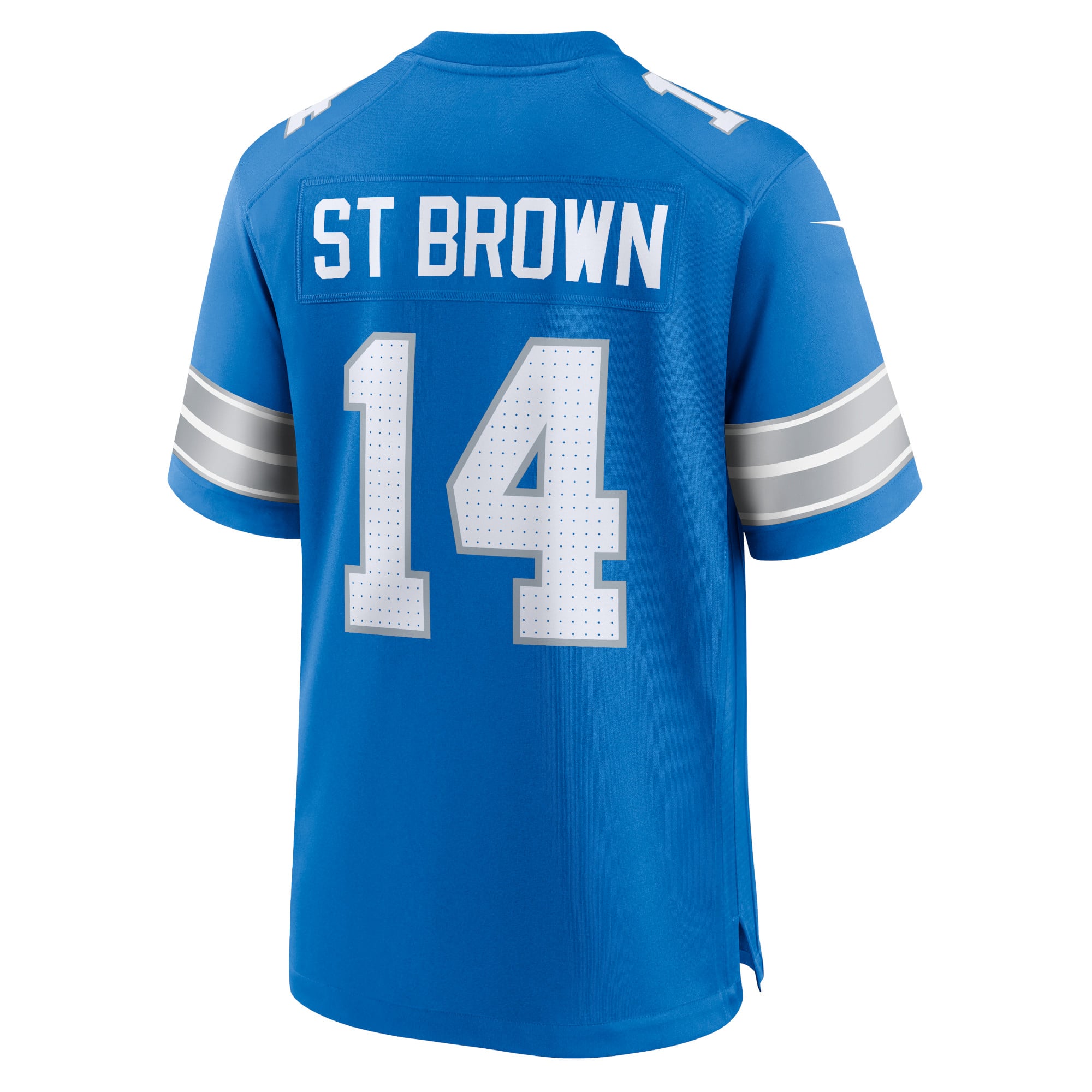 Amon-Ra St. Brown Detroit Lions Game Jersey - Blue - Image 4