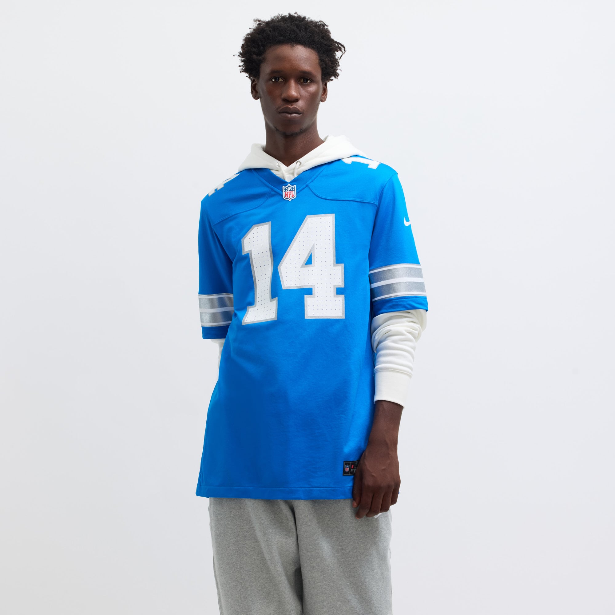 Amon-Ra St. Brown Detroit Lions Game Jersey - Blue - Image 5