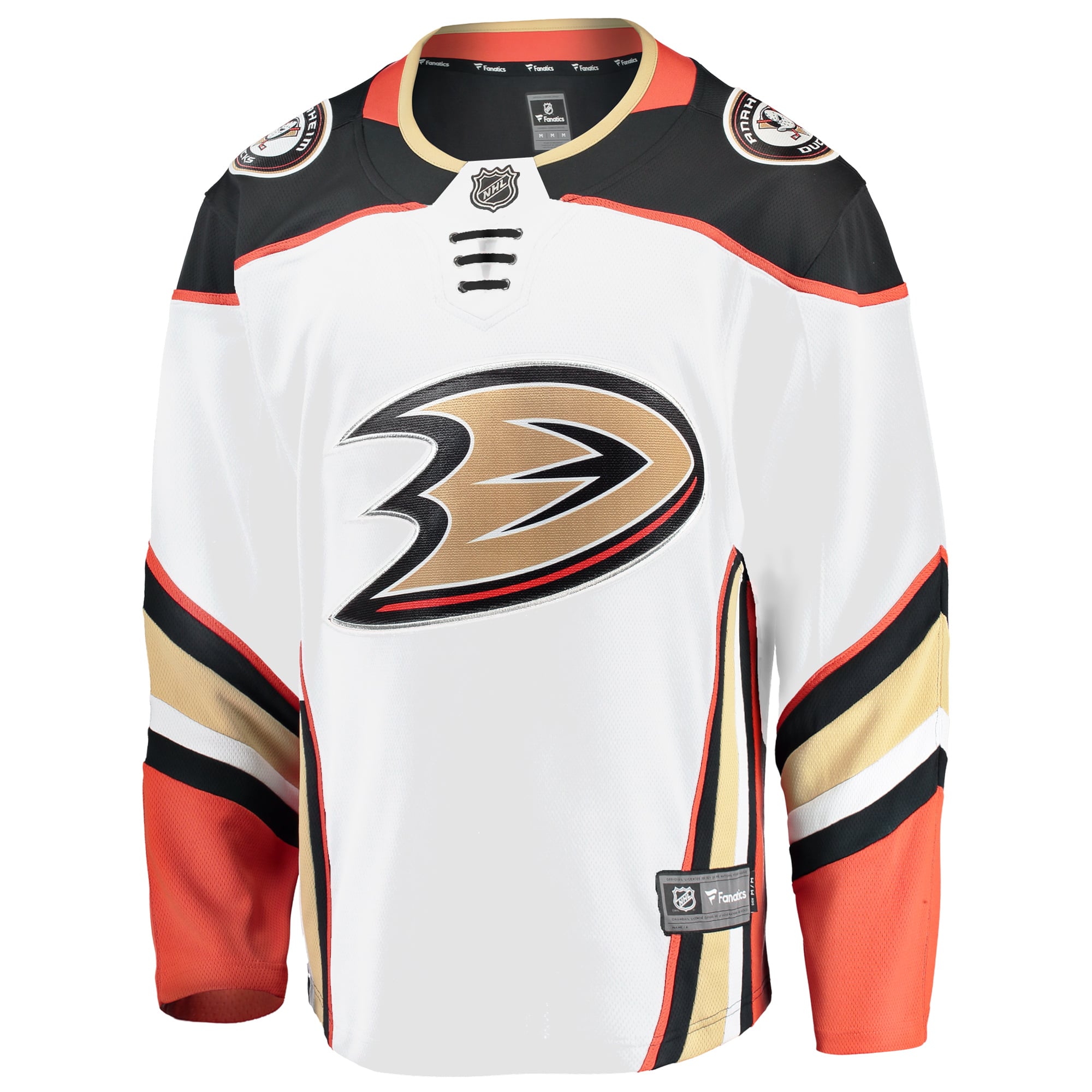 Anaheim Ducks Breakaway Away Jersey - White - Image 3