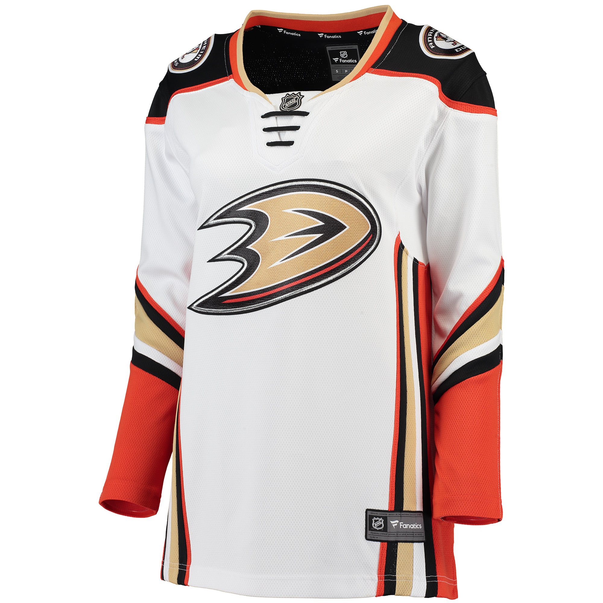Anaheim Ducks Women's Away Breakaway Jersey - White - Image 3