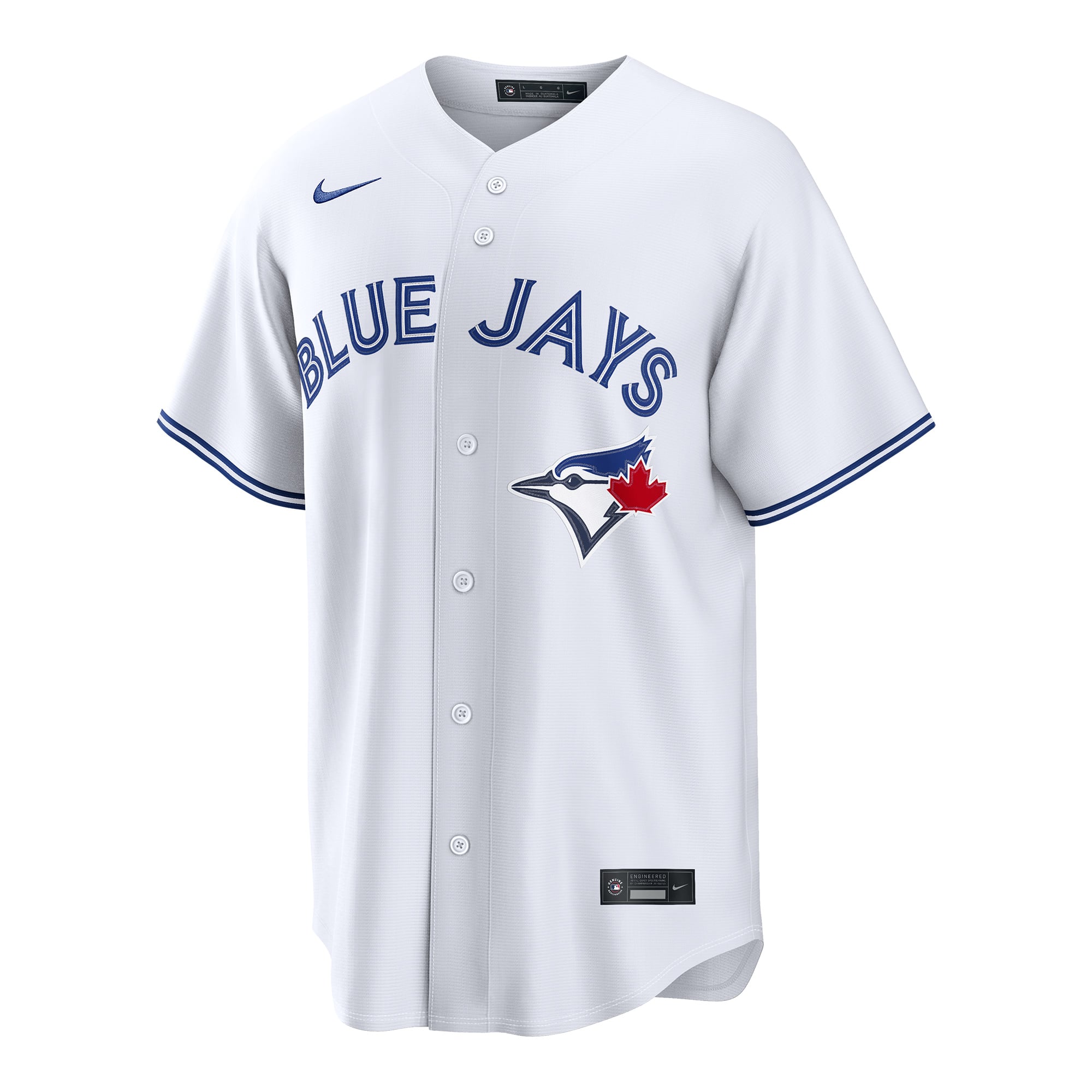 Andrés Giménez Toronto Blue Jays Home Jersey - White - Image 3