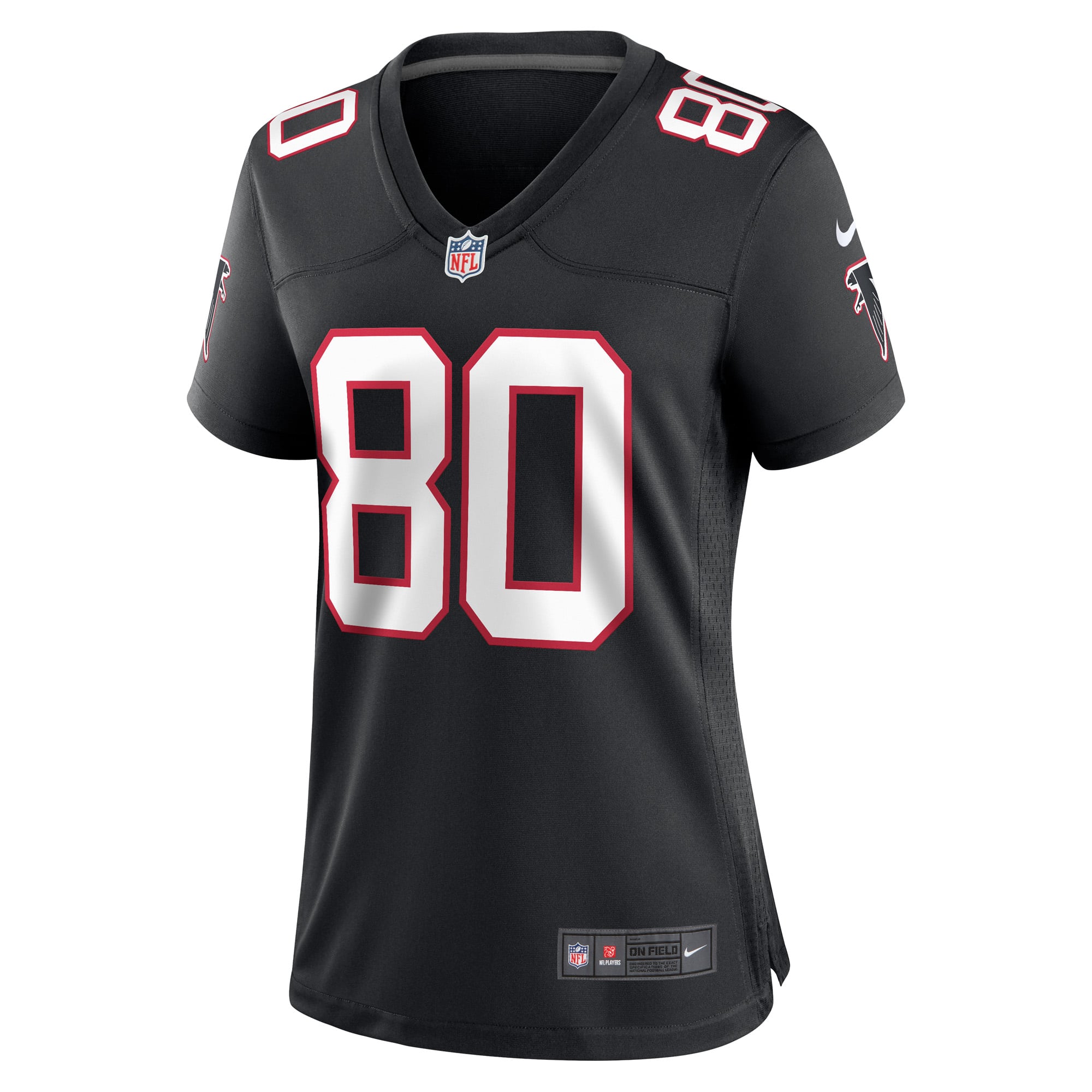 Andre Rison Atlanta Falcons Women's Retired Player Jersey - Black - Image 3
