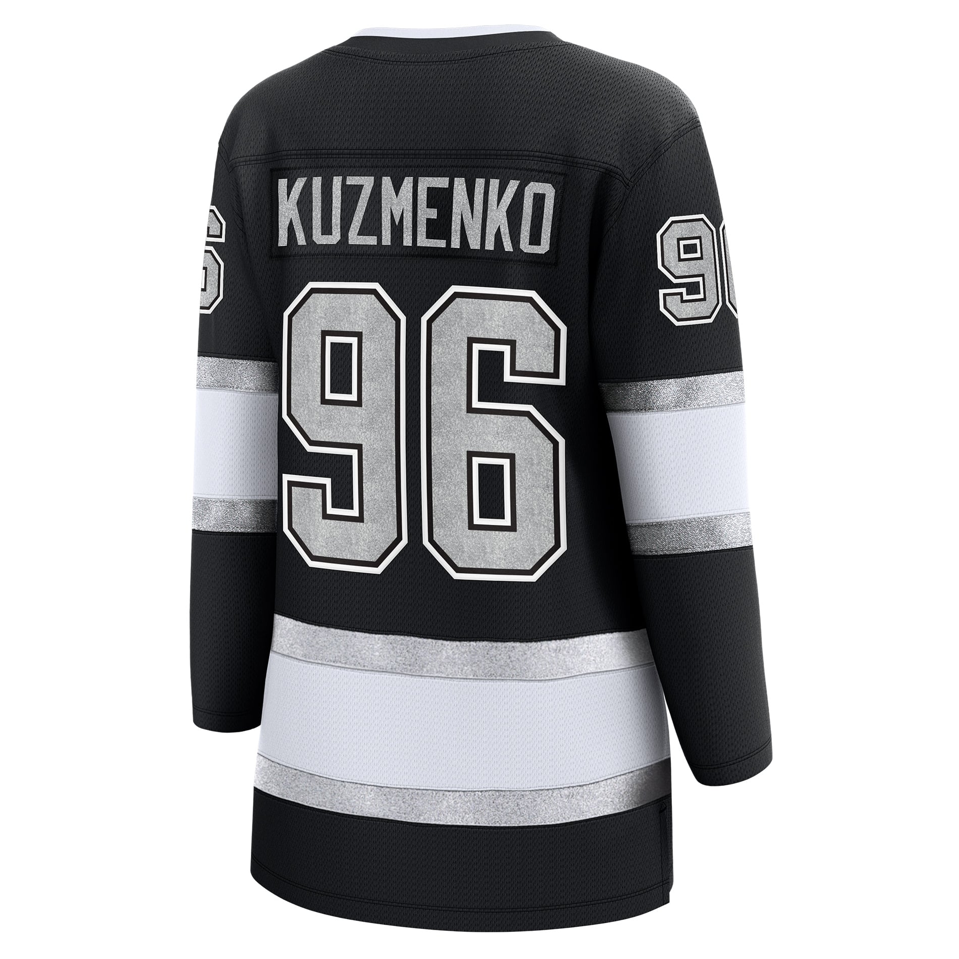Andrei Kuzmenko Los Angeles Kings Women's Home Breakaway Player Jersey - Black - Image 4