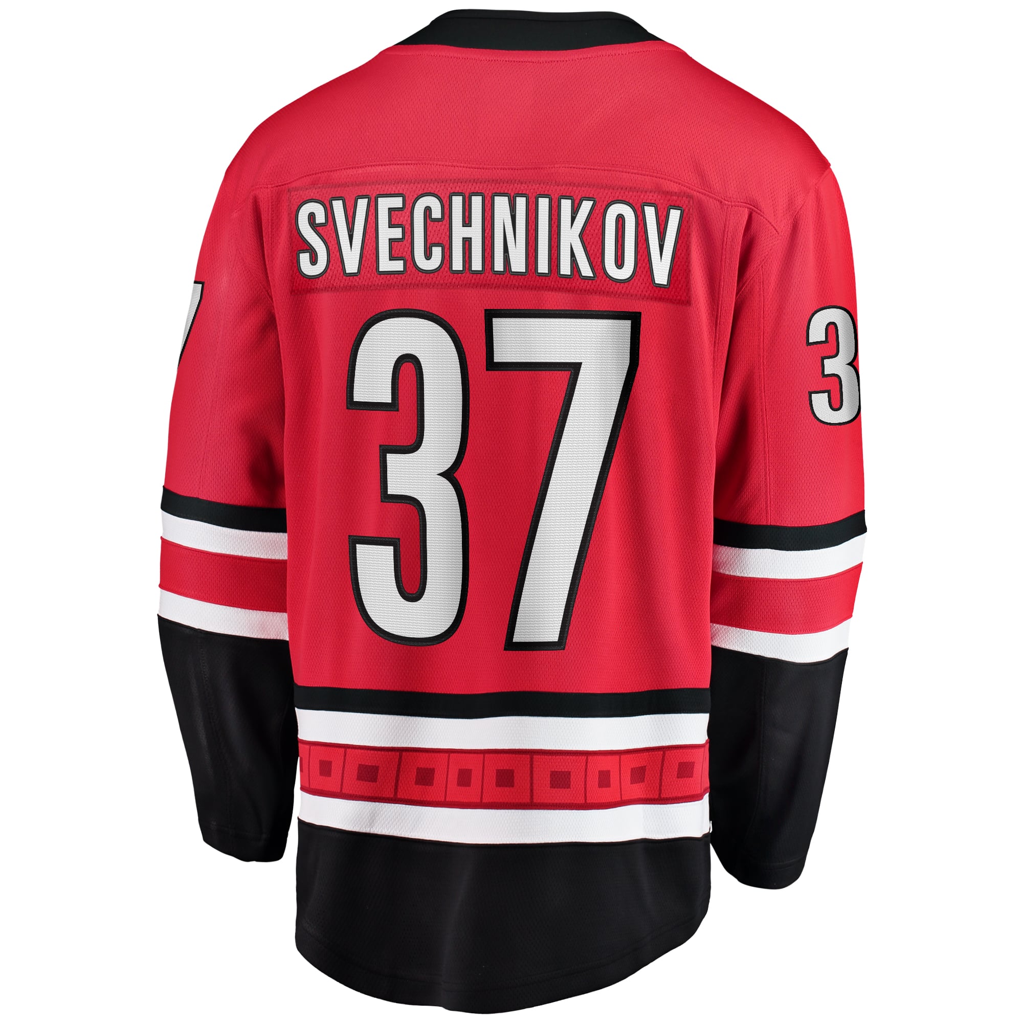 Andrei Svechnikov Carolina Hurricanes Alternate Breakaway Player Jersey - Red - Image 4