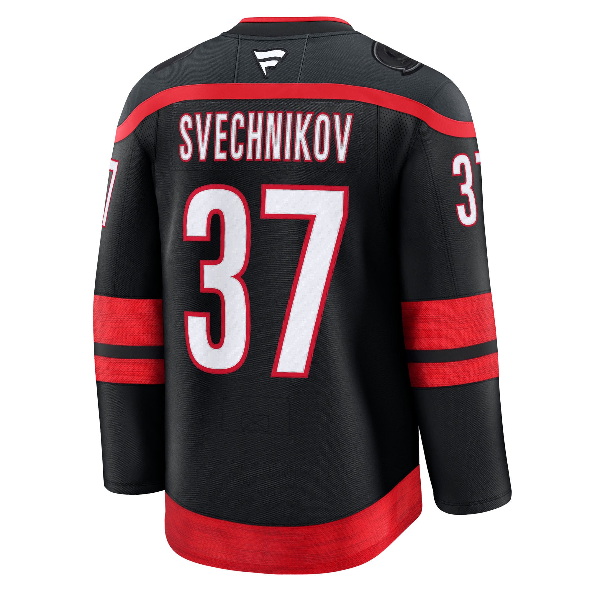 Andrei Svechnikov Carolina Hurricanes Home Premium Jersey - Black - Image 4