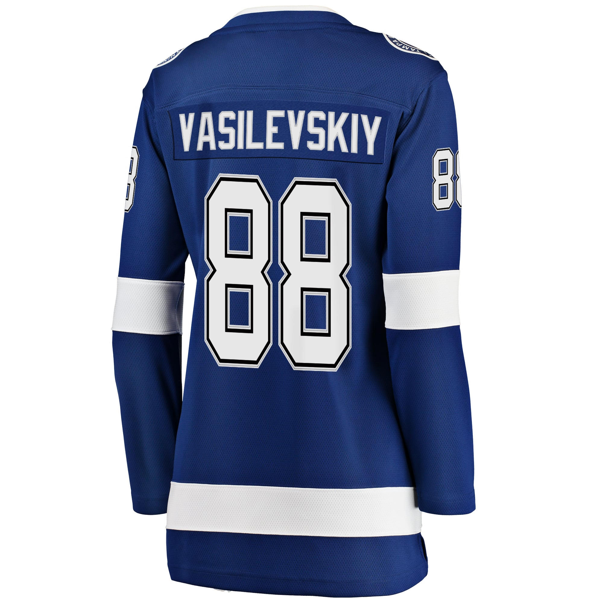 Andrei Vasilevskiy Tampa Bay Lightning Women's Breakaway Player Jersey - Blue - Image 4