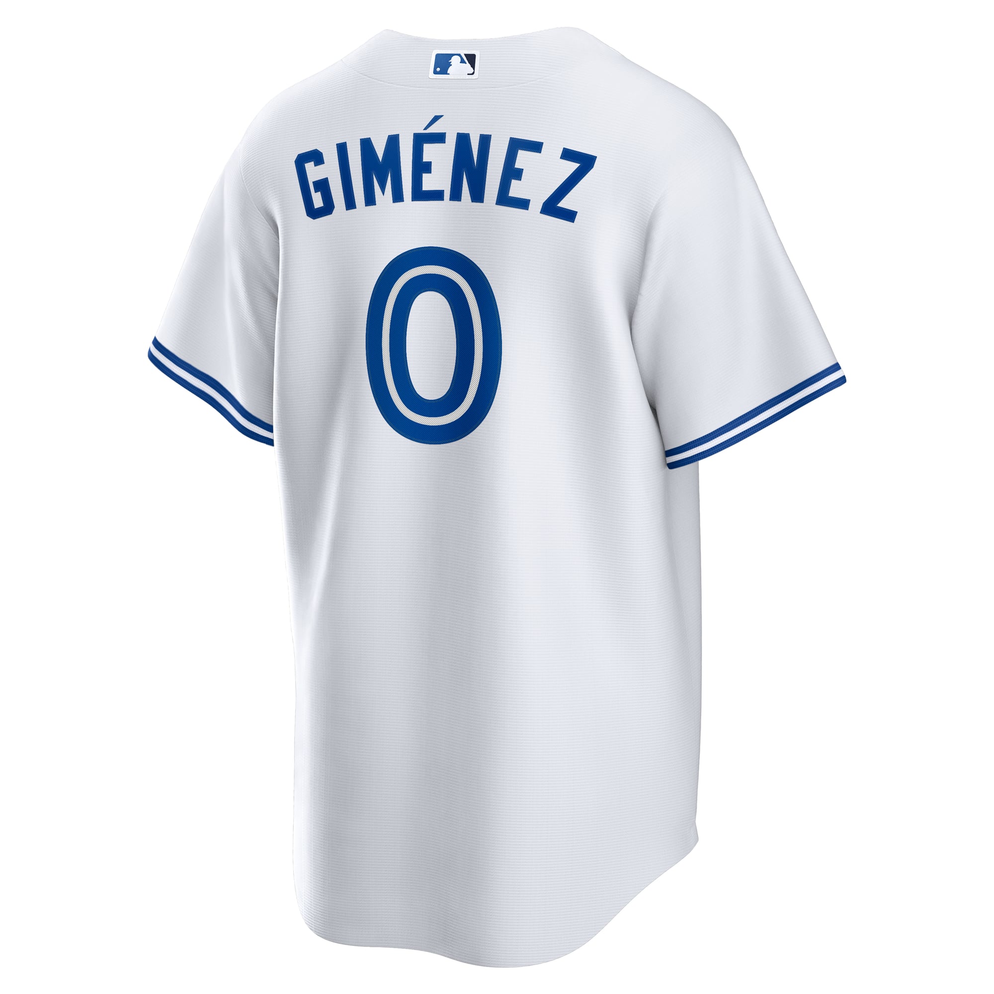 Andres Gimenez Toronto Blue Jays Home Jersey - White - Image 4