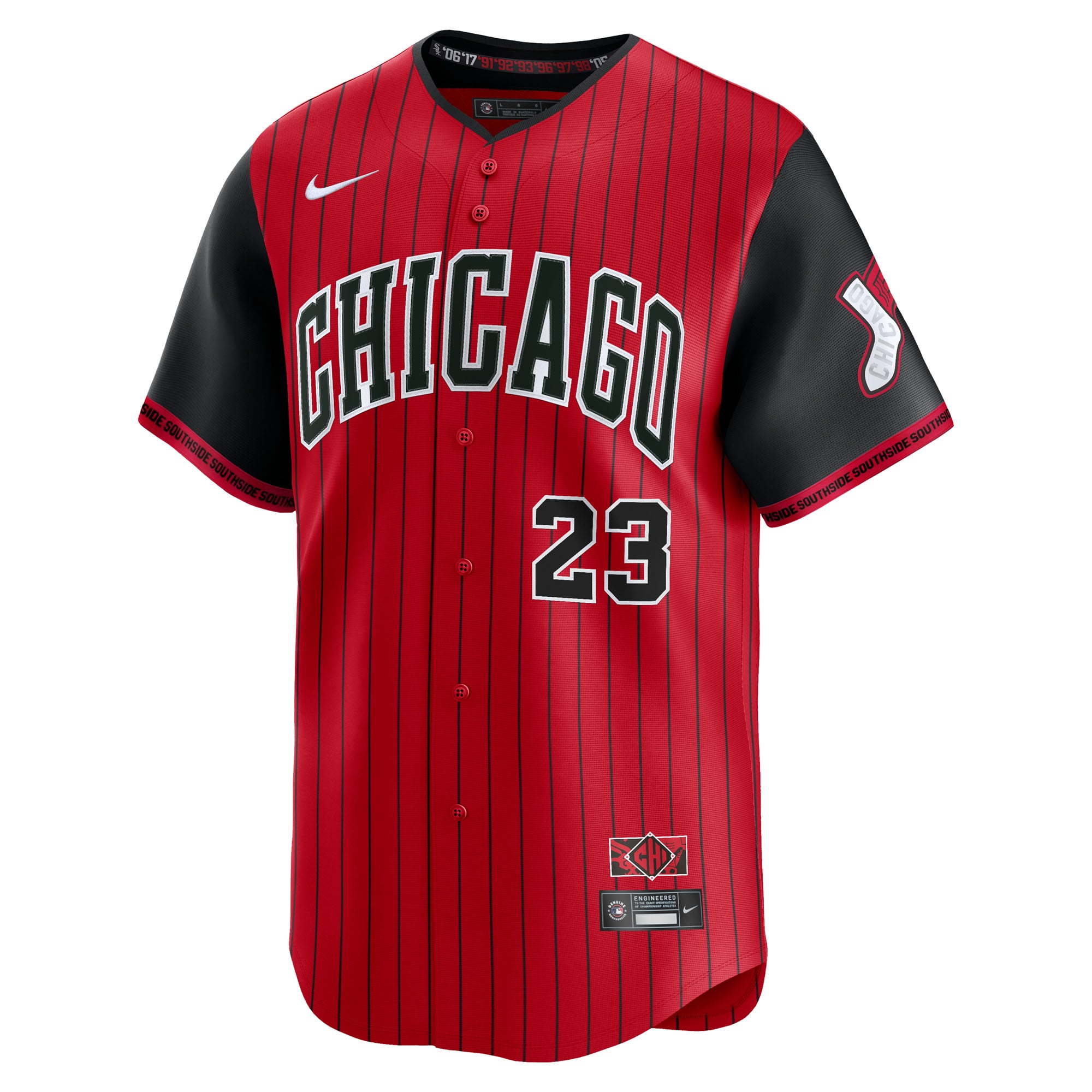Andrew Benintendi Chicago White Sox 2025 City Connect Limited Player Jersey - Red/Black - Image 3