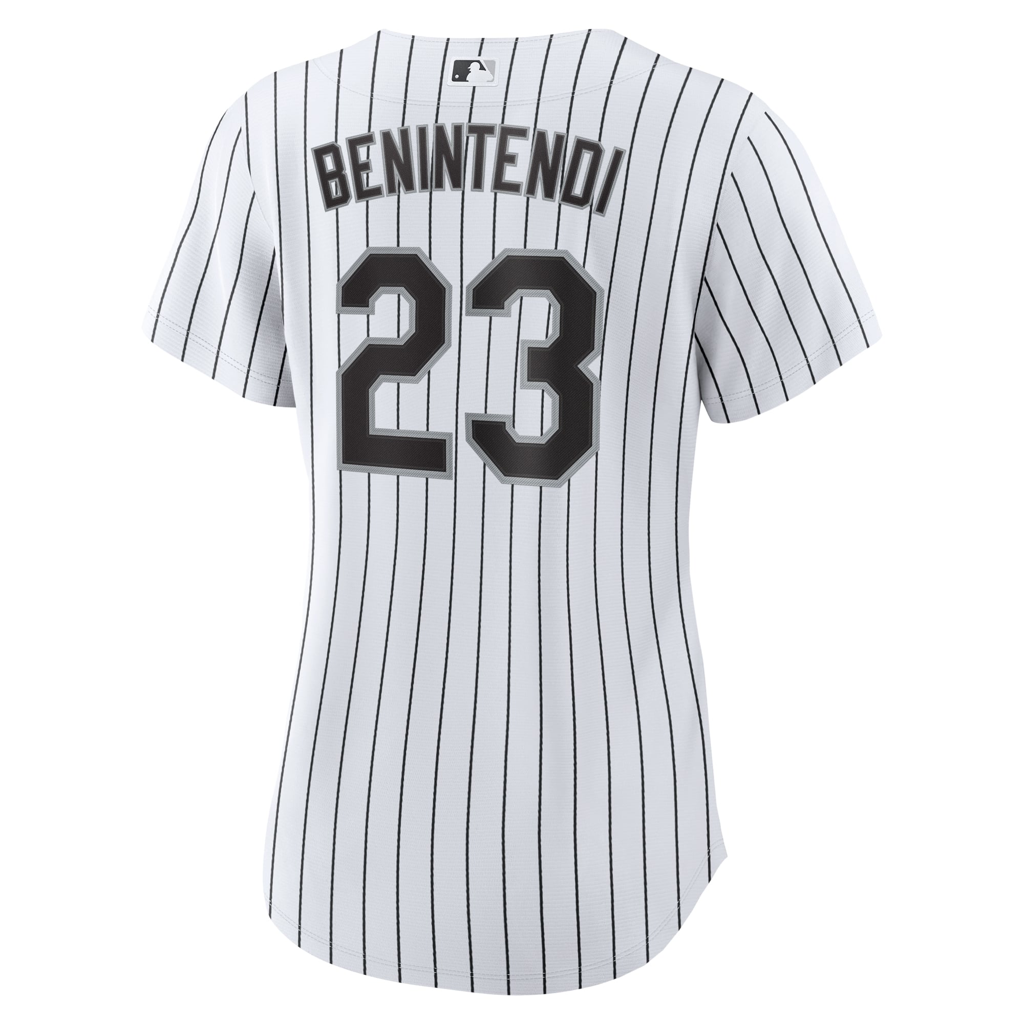 Andrew Benintendi Chicago White Sox Women's Home Official Player Jersey - White/Black - Image 4