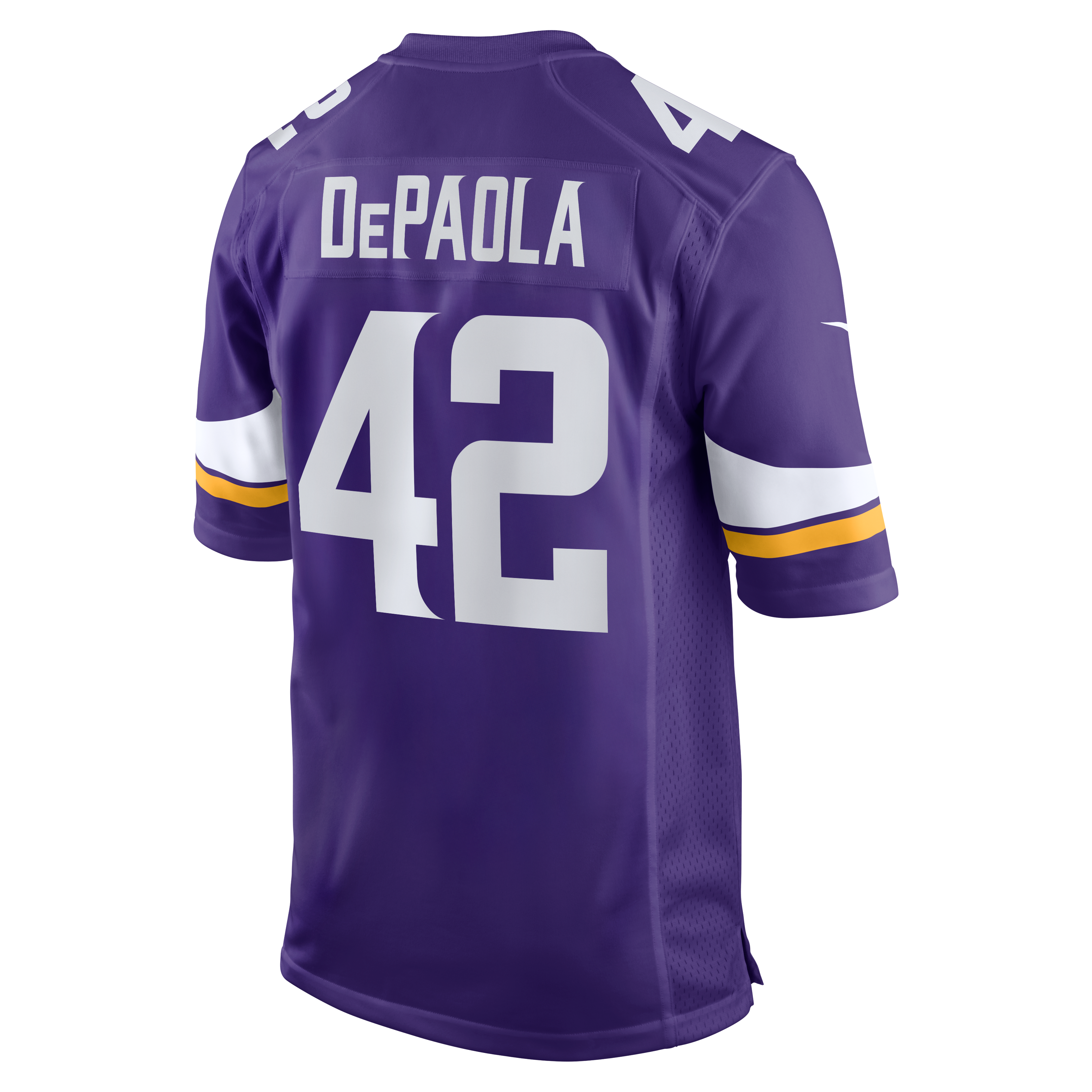 Andrew DePaola Minnesota Vikings Game Jersey - Purple - Image 4
