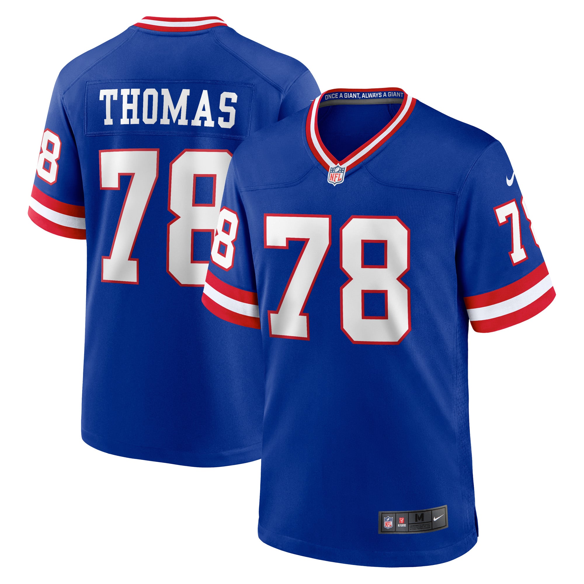 Andrew Thomas New York Giants Alternate Game Jersey - Royal