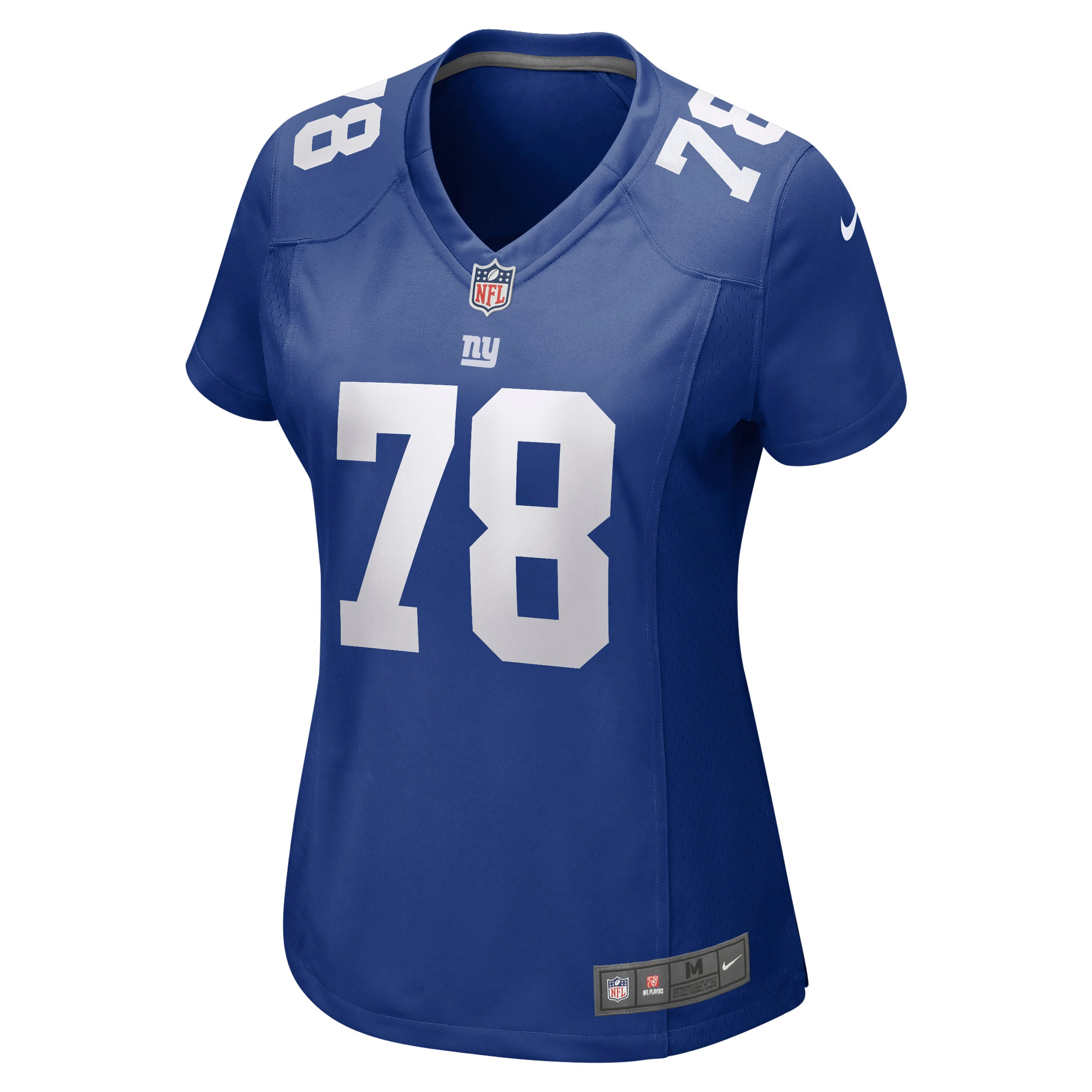 Andrew Thomas New York Giants Women's Game Jersey - Royal - Image 3
