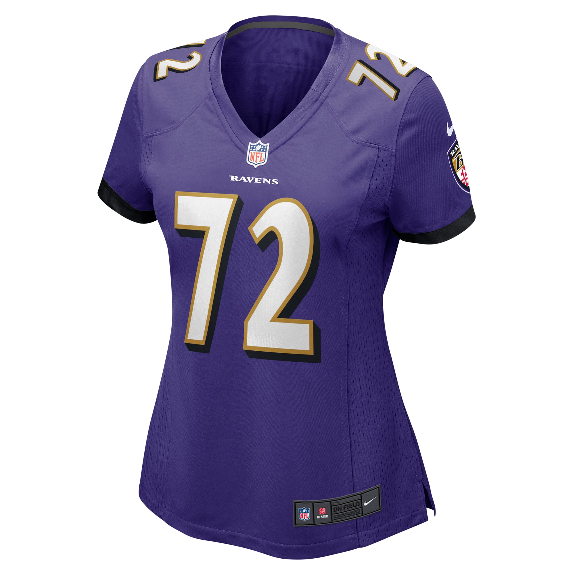 Andrew Vorhees Baltimore Ravens Women's Game Jersey - Purple - Image 3