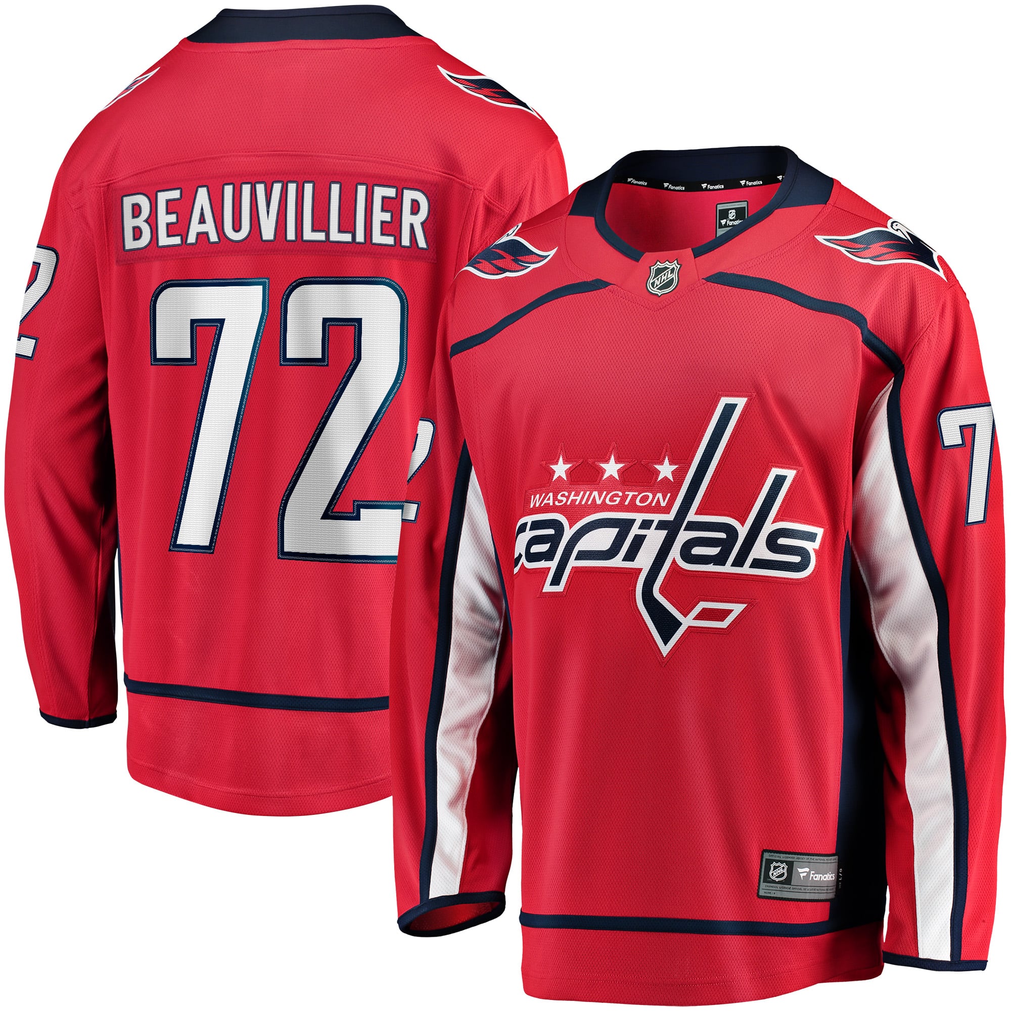 Anthony Beauvillier Washington Capitals Home Breakaway Jersey - Red