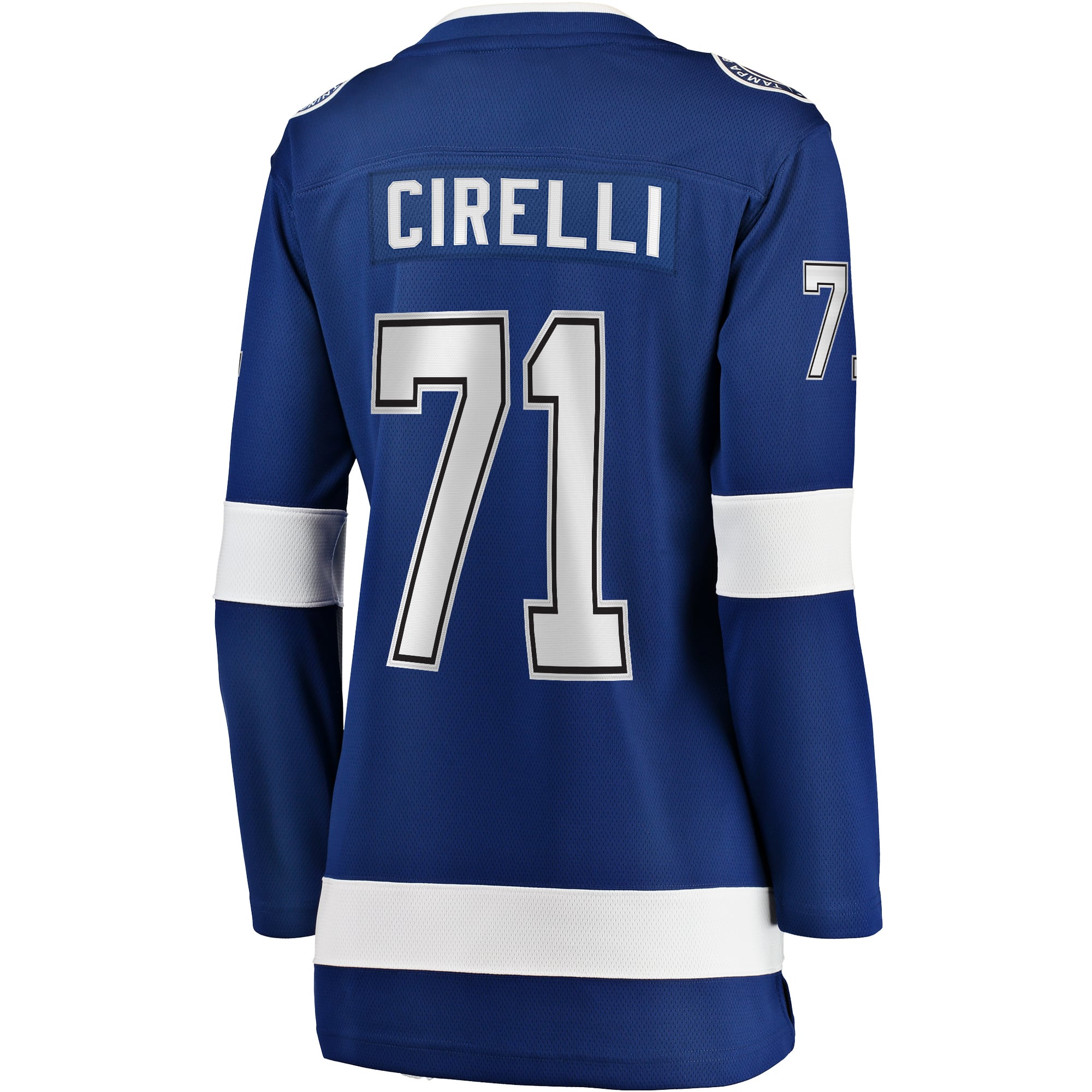 Anthony Cirelli Tampa Bay Lightning Women's Home Breakaway Player Jersey - Blue - Image 4