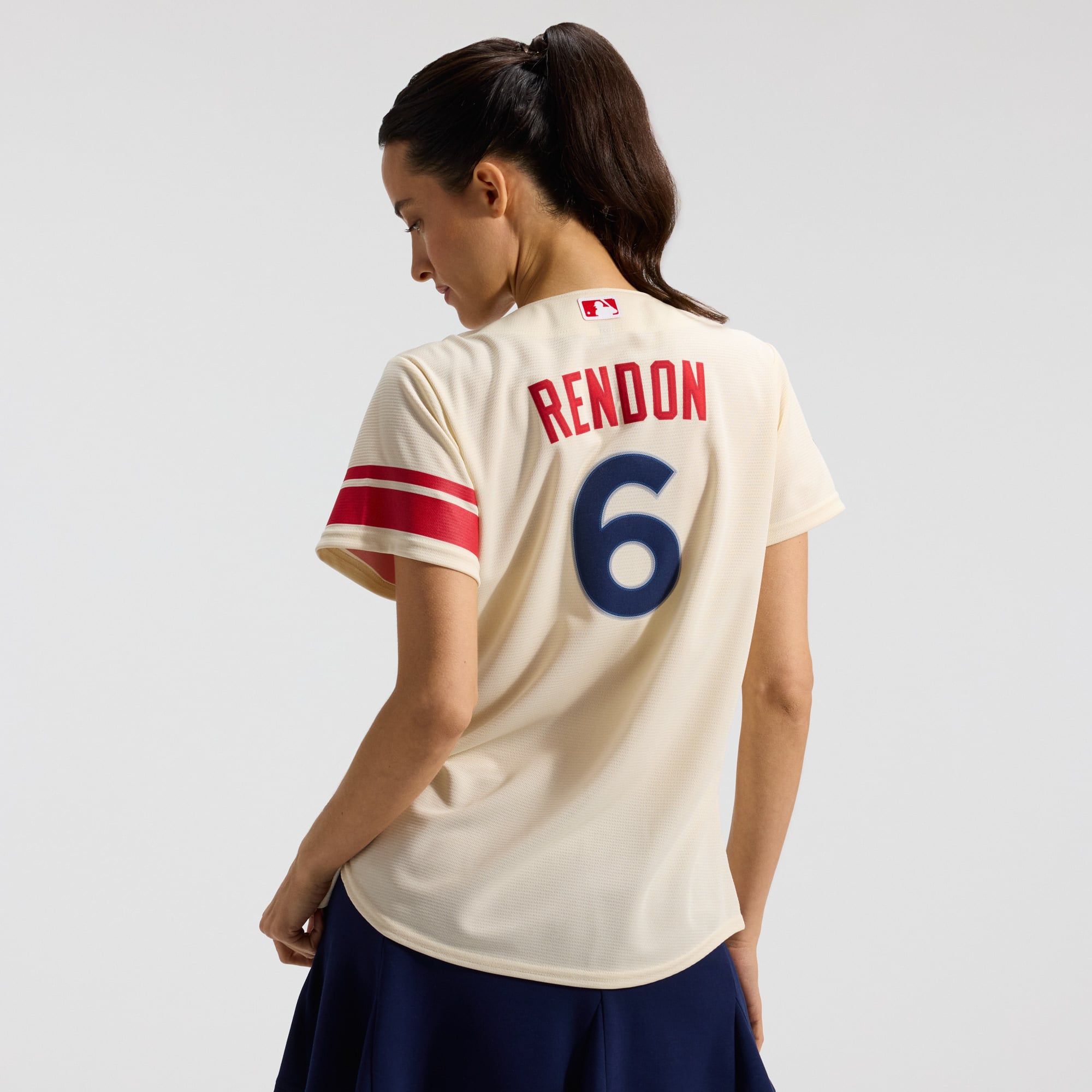 Anthony Rendon Los Angeles Angels Women's City Connect Player Jersey - Cream - Image 4