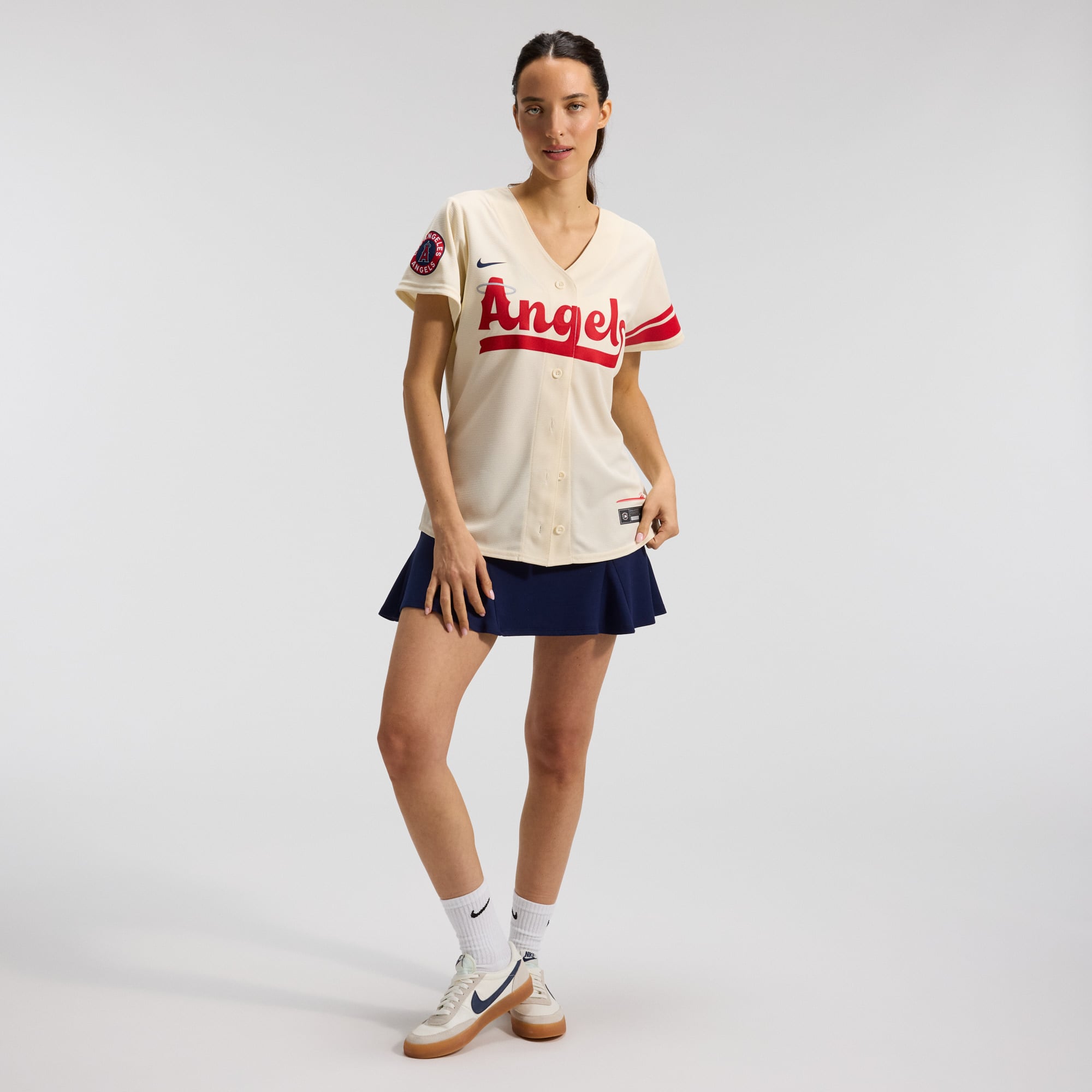 Anthony Rendon Los Angeles Angels Women's City Connect Player Jersey - Cream - Image 5