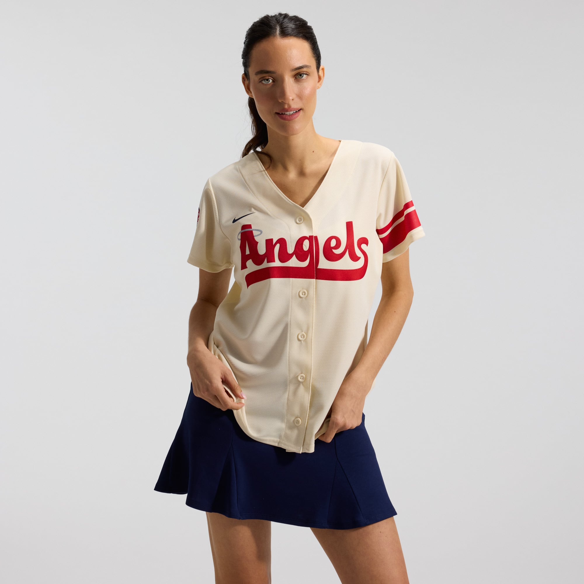 Anthony Rendon Los Angeles Angels Women's City Connect Player Jersey - Cream - Image 3