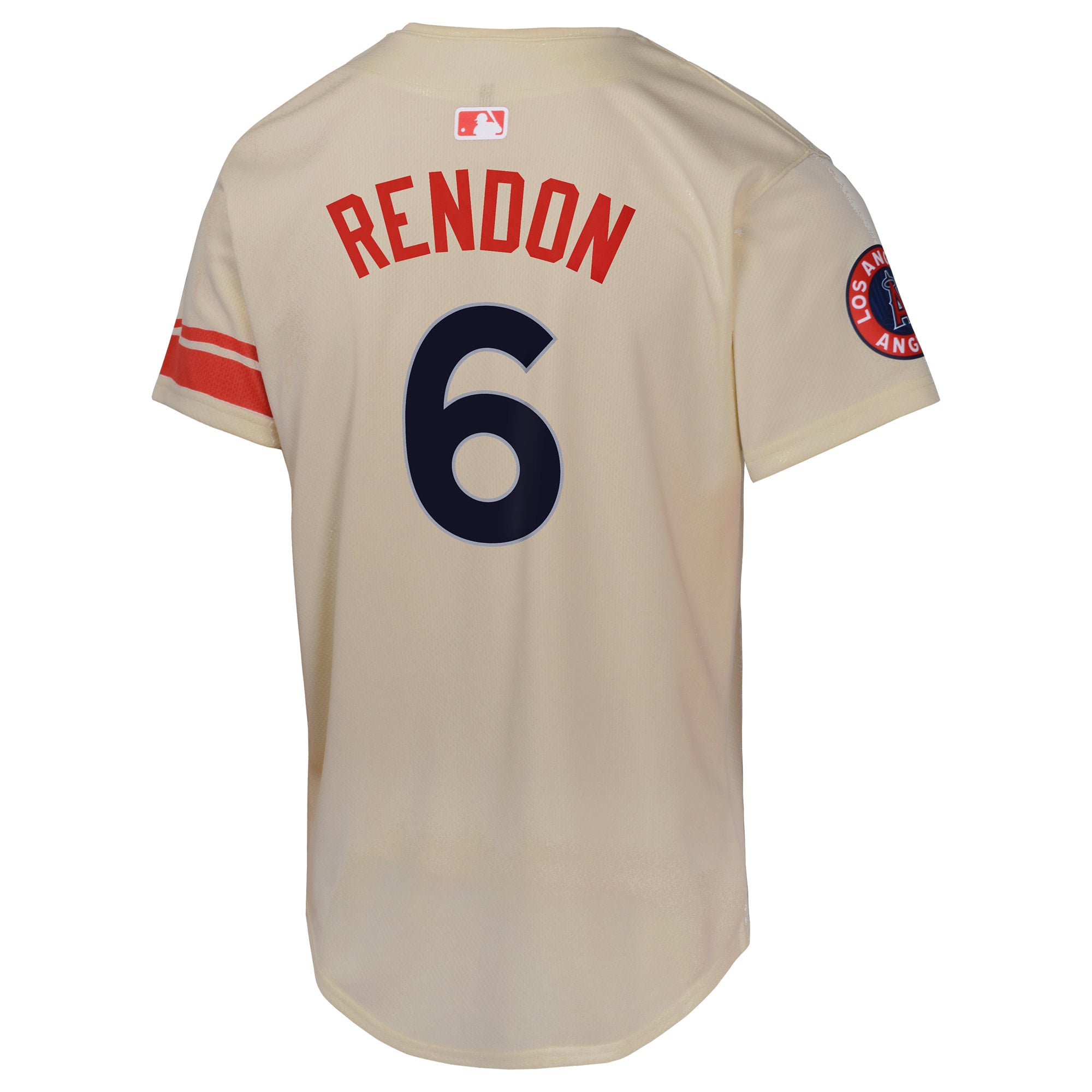 Anthony Rendon Los Angeles Angels Youth City Connect Limited Player Jersey - Cream - Image 4