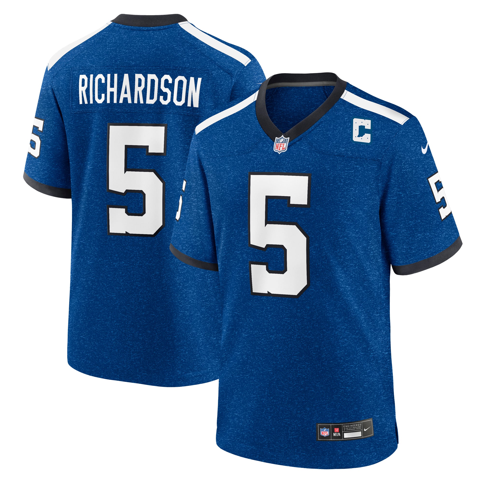 Anthony Richardson Indianapolis Colts Indiana Nights Alternate Game Jersey - Royal - Image 2
