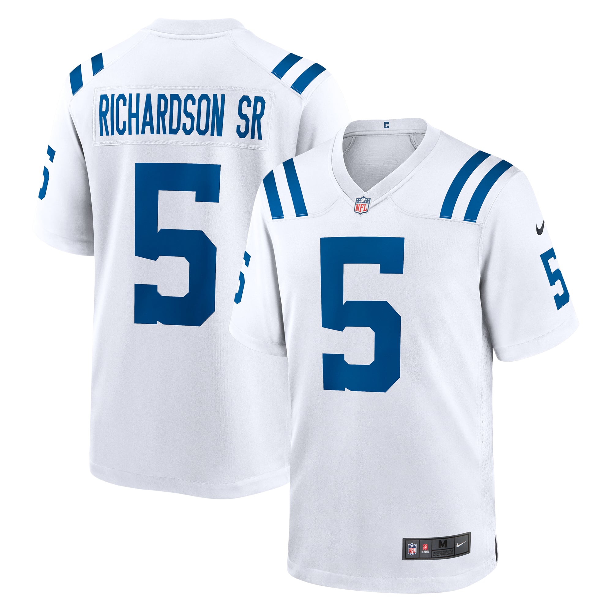 Anthony Richardson Sr. Indianapolis Colts Game Jersey - White - Image 2