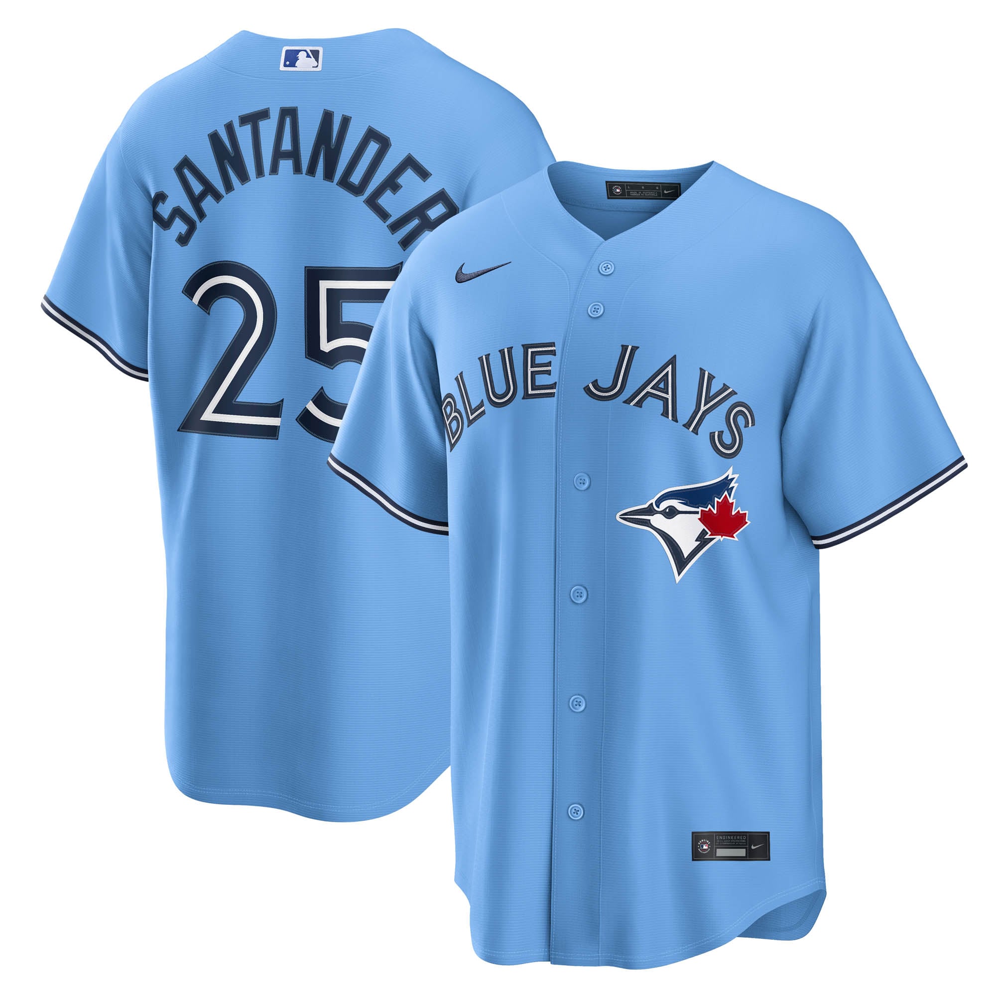 Anthony Santander Toronto Blue Jays Canada Day Jersey - Light Blue