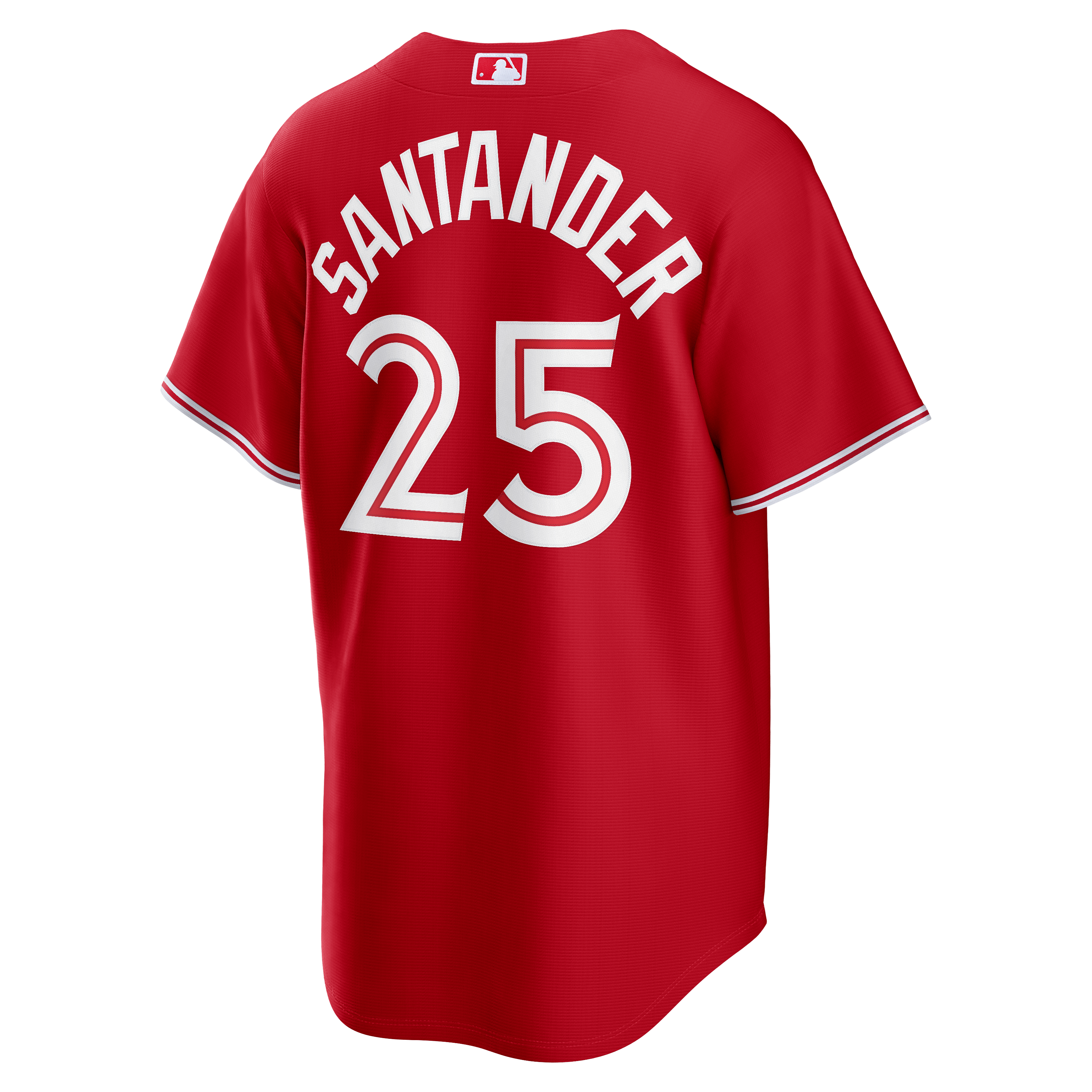 Anthony Santander Toronto Blue Jays Road Jersey - Red - Image 4