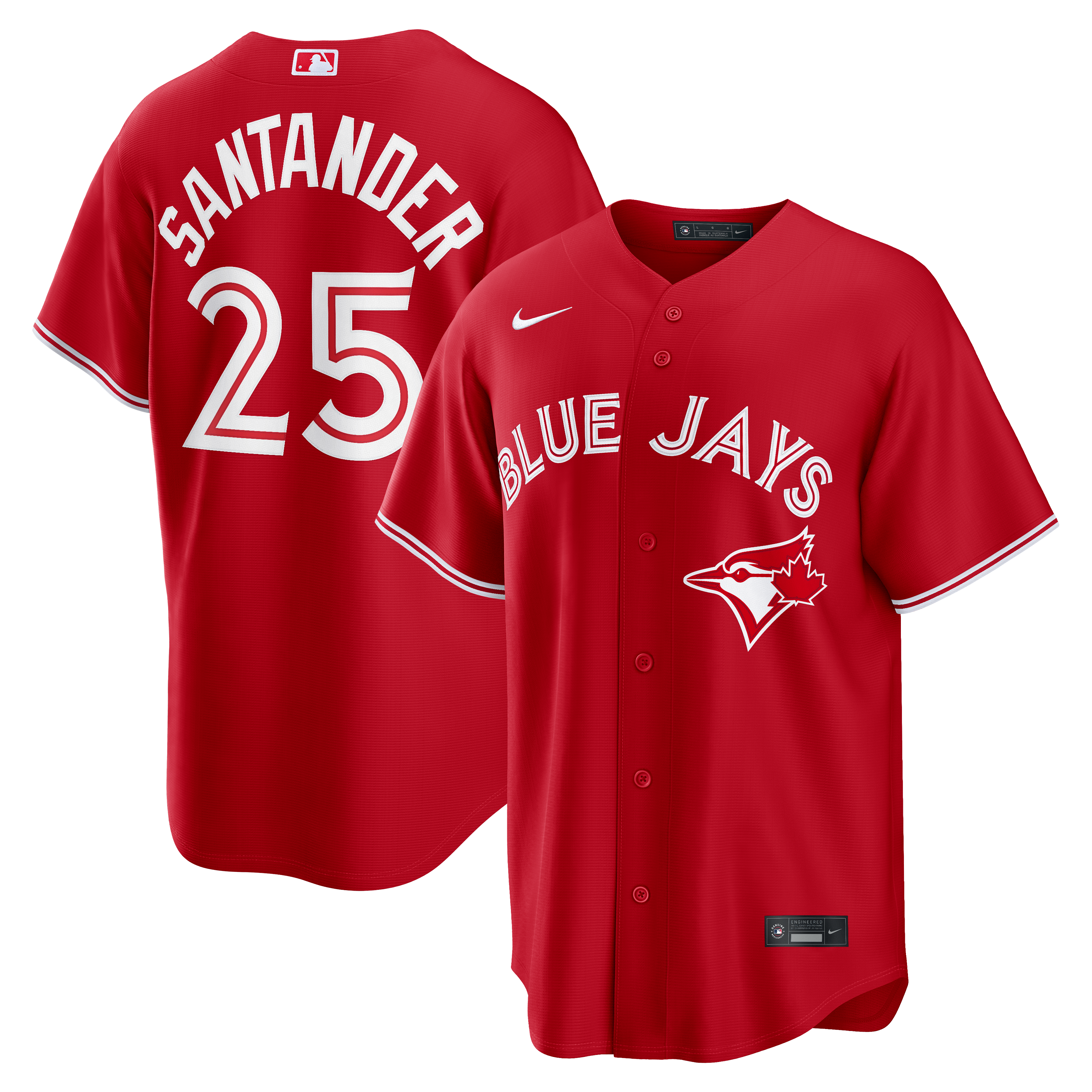 Anthony Santander Toronto Blue Jays Road Jersey - Red