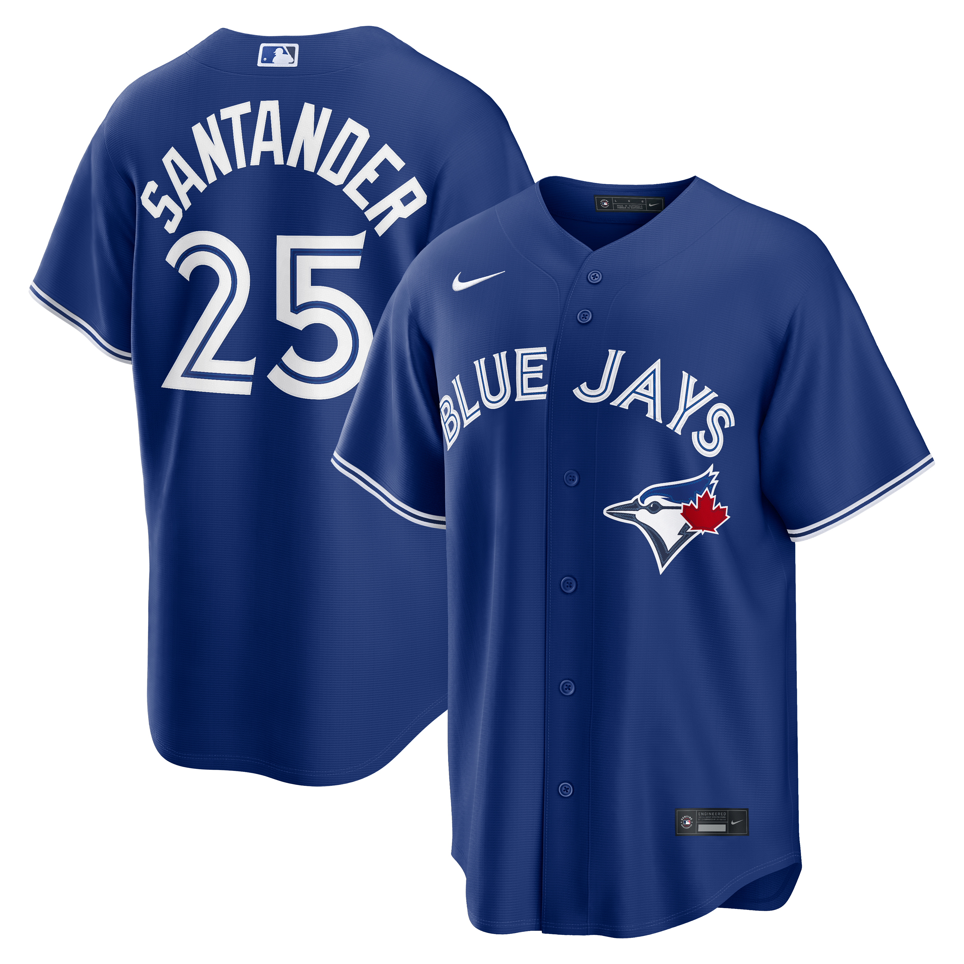 Anthony Santander Toronto Blue Jays Road Jersey - Royal - Image 2