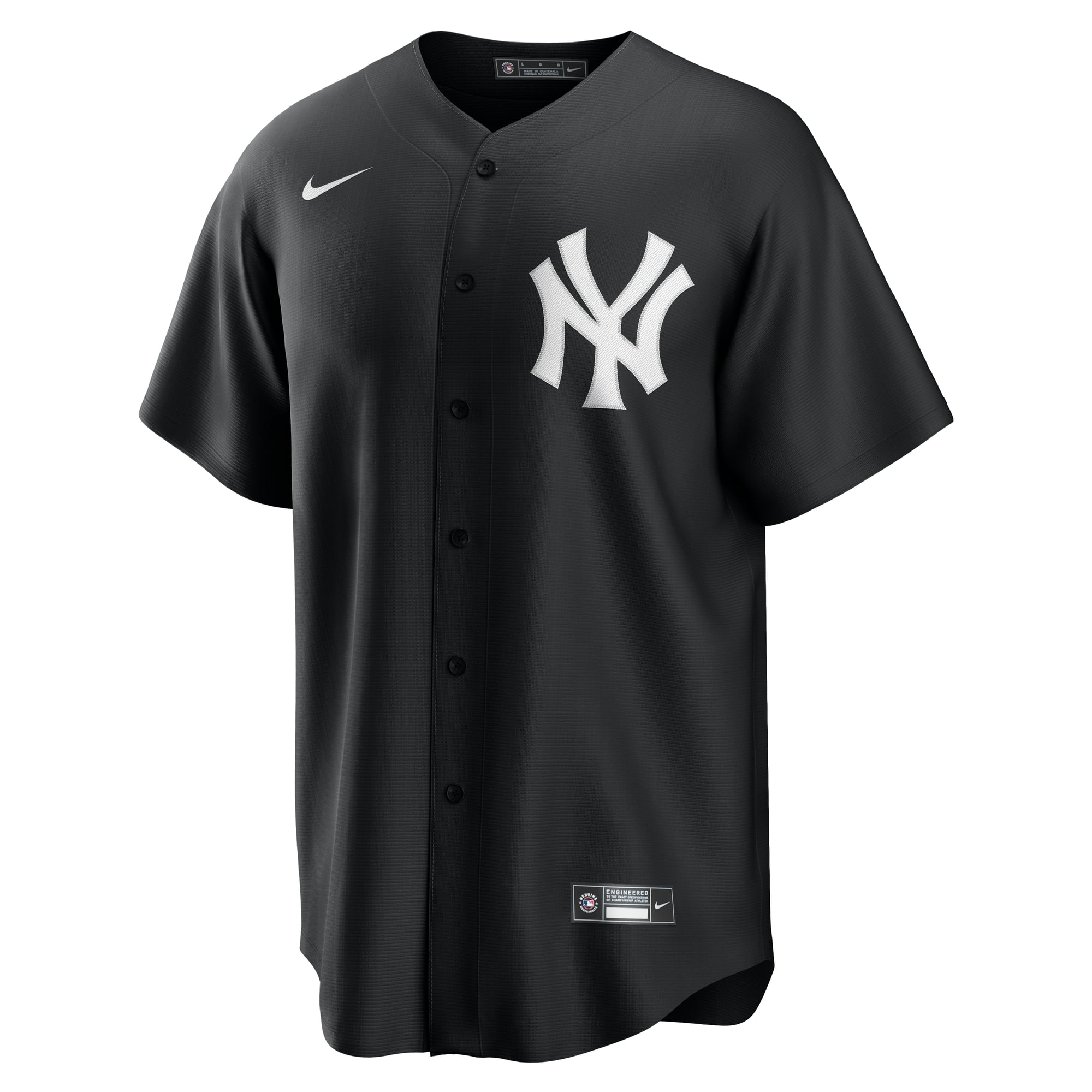 Anthony Volpe New York Yankees Fashion Player Jersey - Black - Image 3