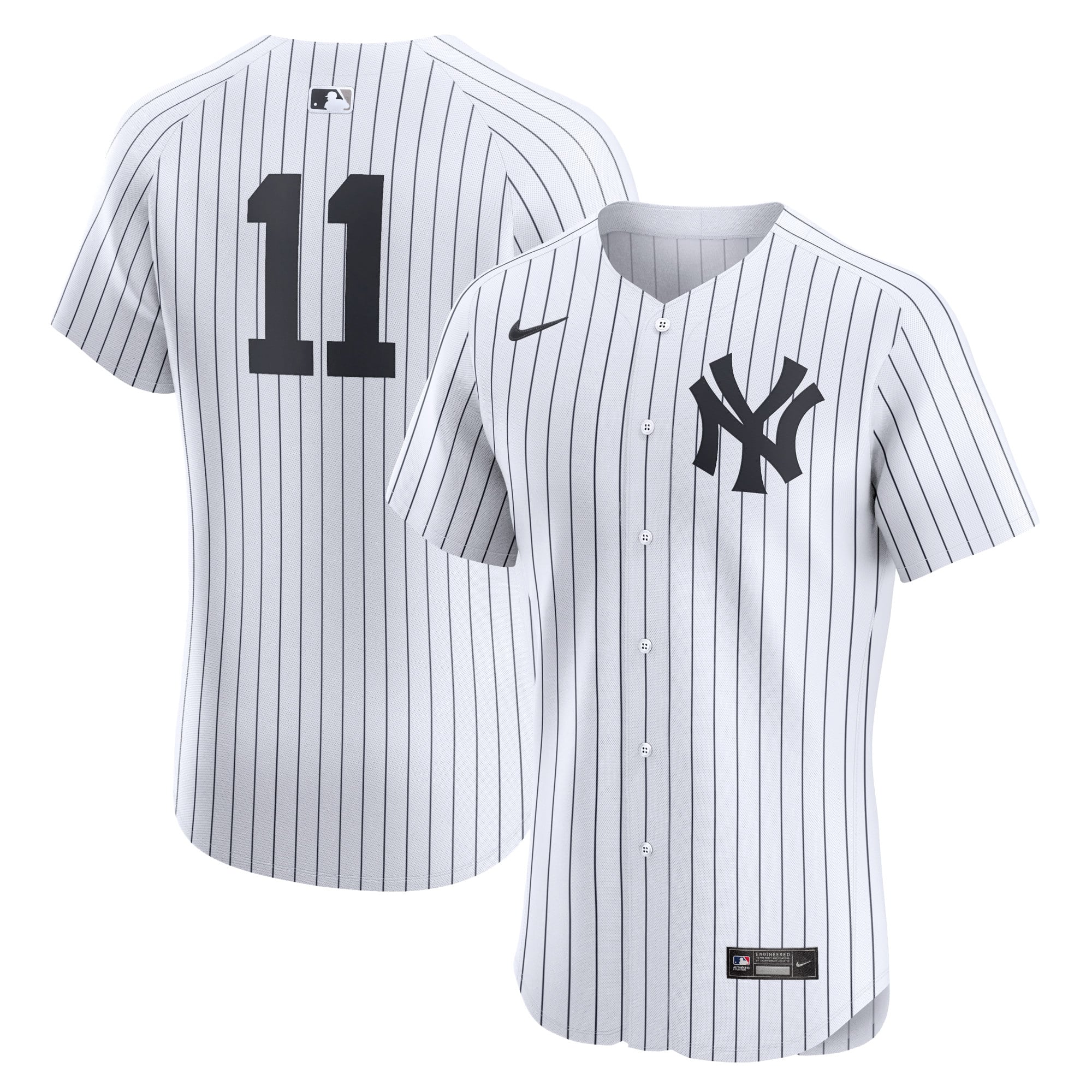 Anthony Volpe New York Yankees Home Elite Jersey - White - Image 2