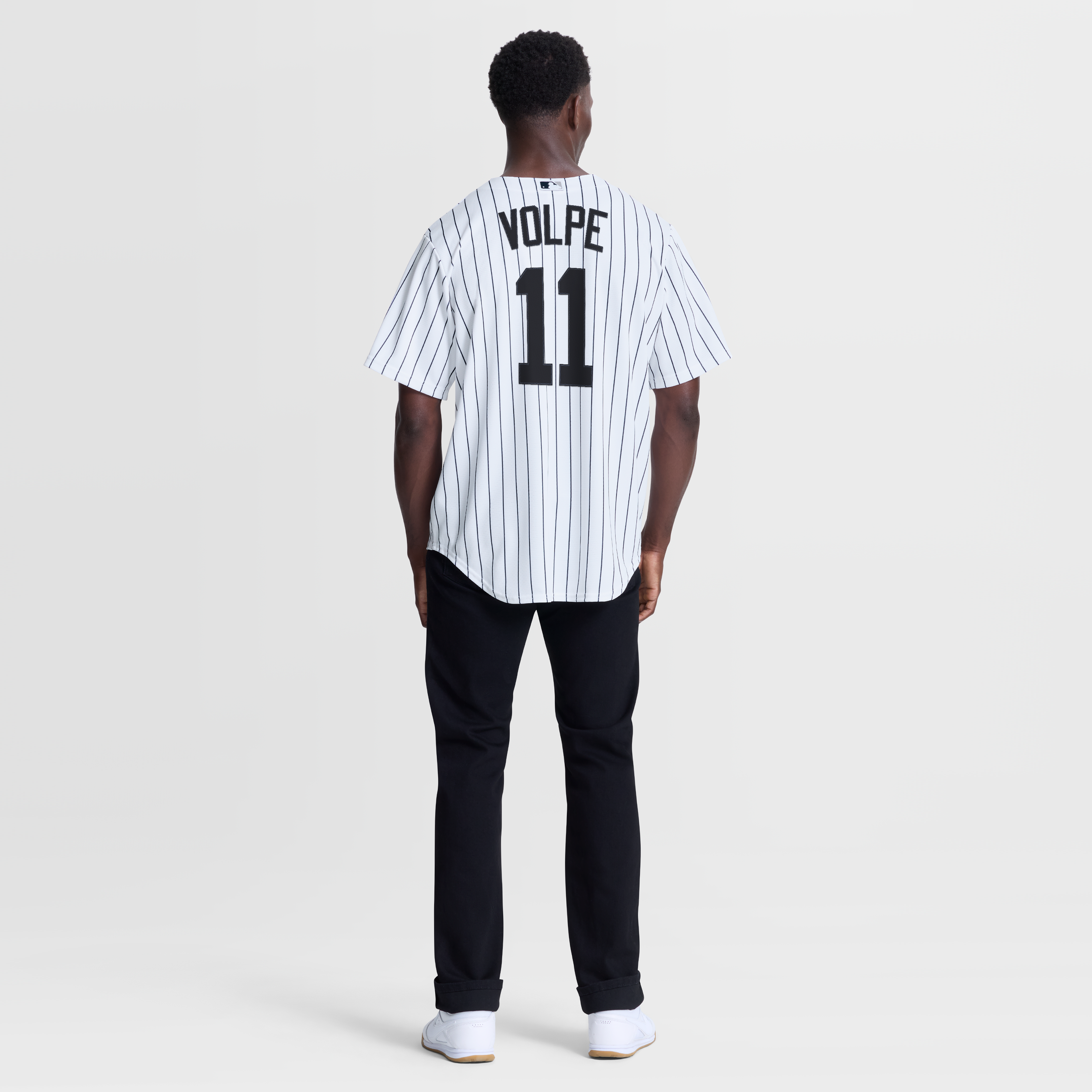 Anthony Volpe New York Yankees Home Jersey - White - Image 6