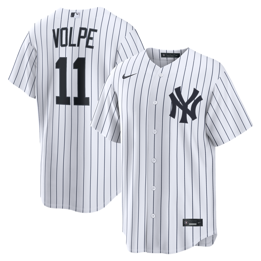 Anthony Volpe New York Yankees Home Jersey - White