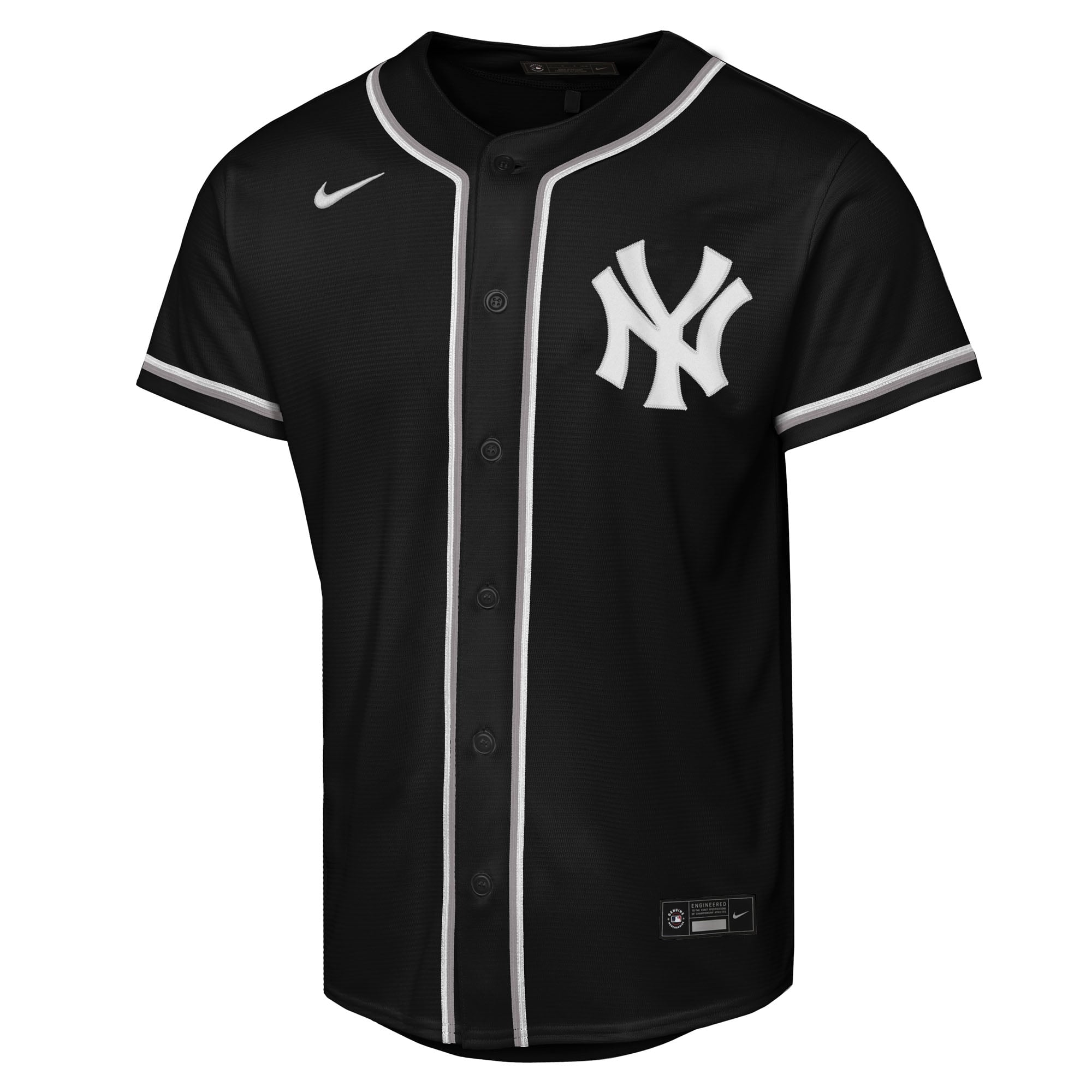Anthony Volpe New York Yankees Youth Fashion Player Jersey - Black - Image 3