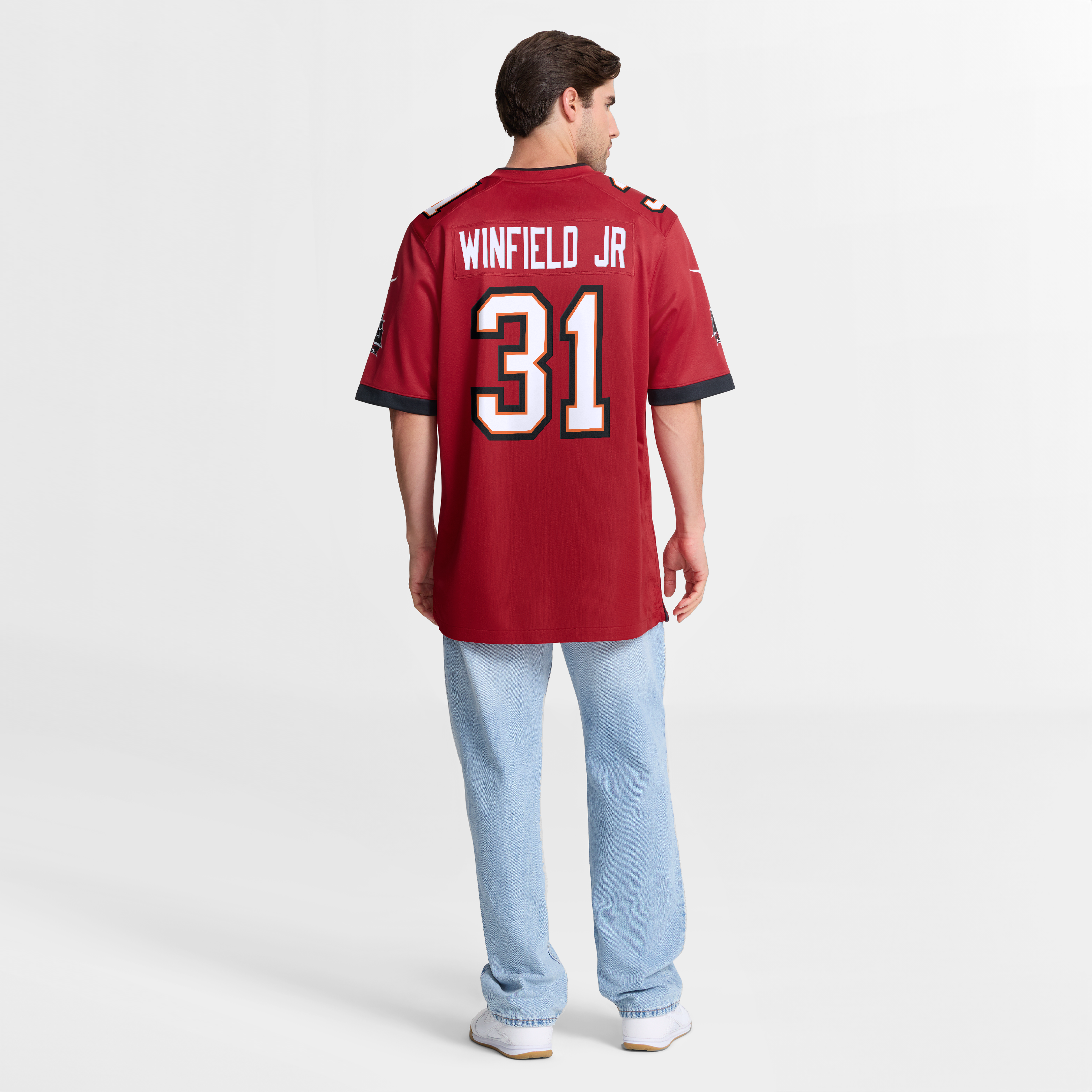 Antoine Winfield Jr. Tampa Bay Buccaneers Game Jersey - Red - Image 11