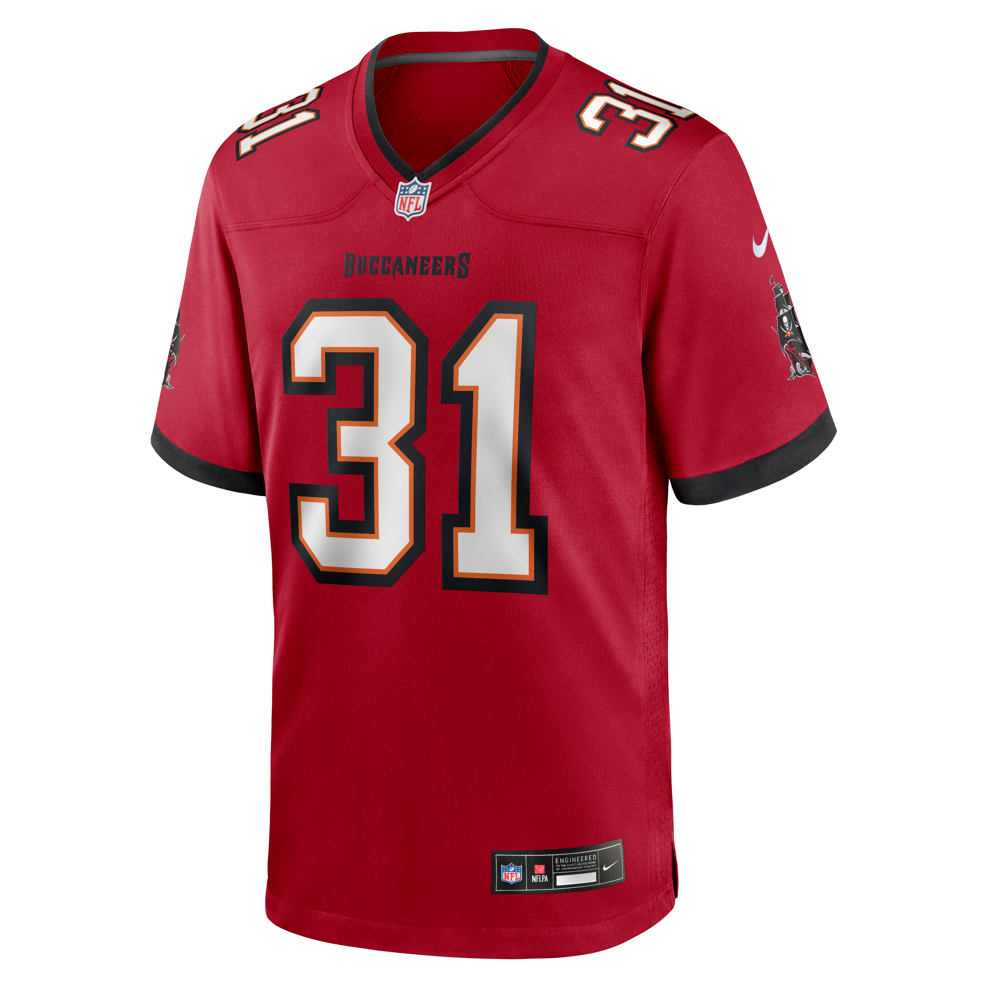 Antoine Winfield Jr. Tampa Bay Buccaneers Game Jersey - Red - Image 3
