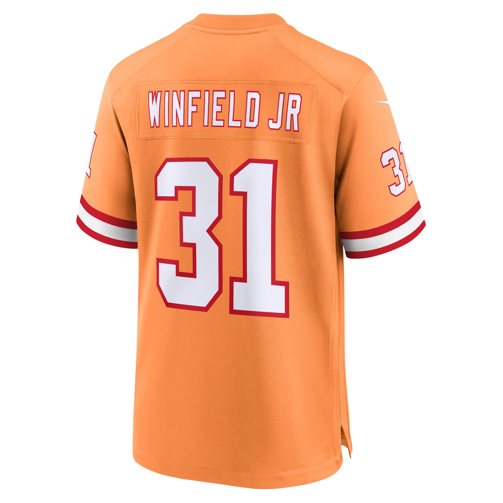 Antoine Winfield Jr. Tampa Bay Buccaneers Throwback Game Jersey - Orange - Image 4