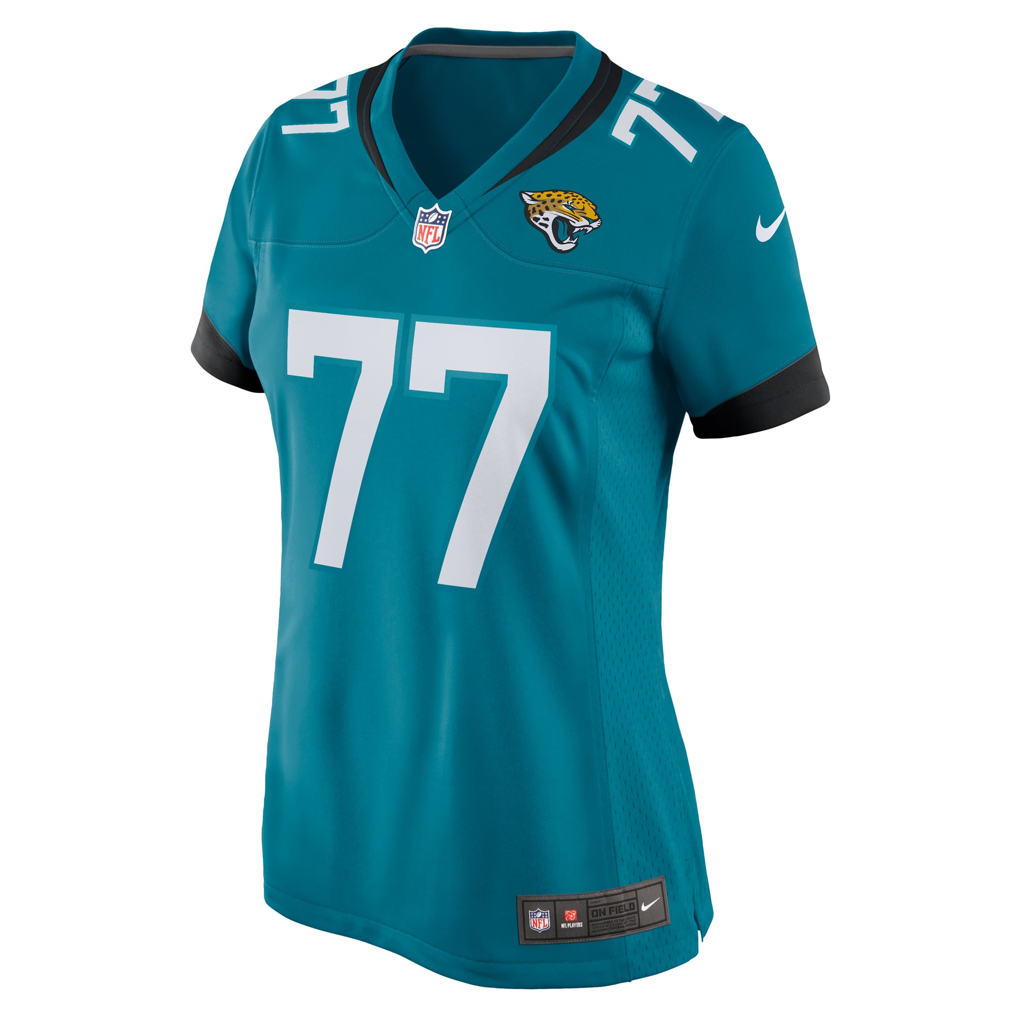 Anton Harrison Jacksonville Jaguars Women's Team Game Jersey - Teal - Image 3