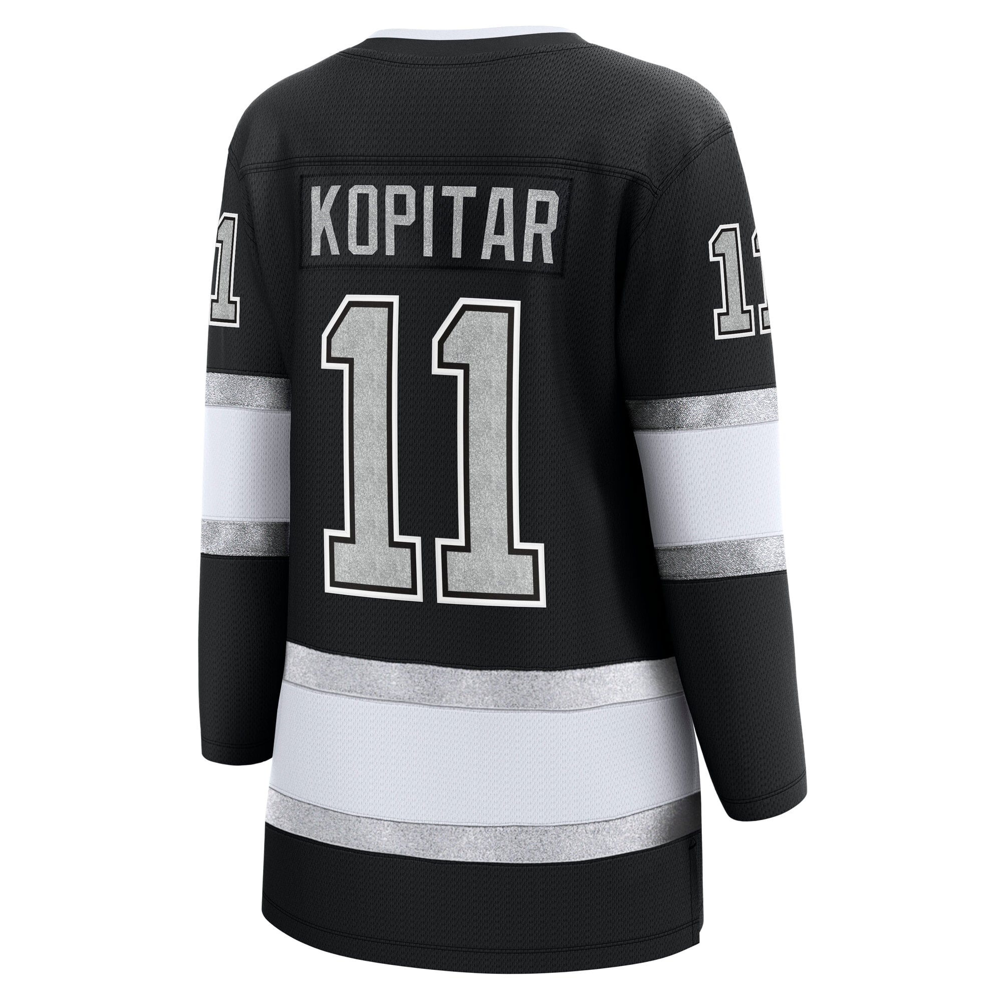 Anze Kopitar Los Angeles Kings Women's Home Breakaway Jersey - Black - Image 4