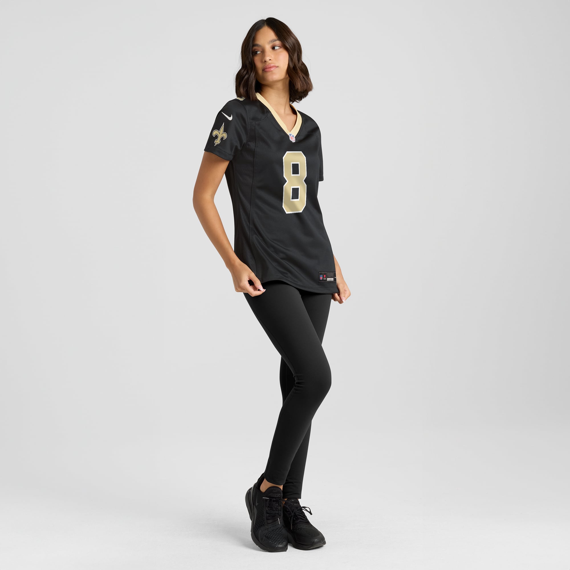 Archie Manning New Orleans Saints Women's Game Retired Player Jersey - Black - Image 5