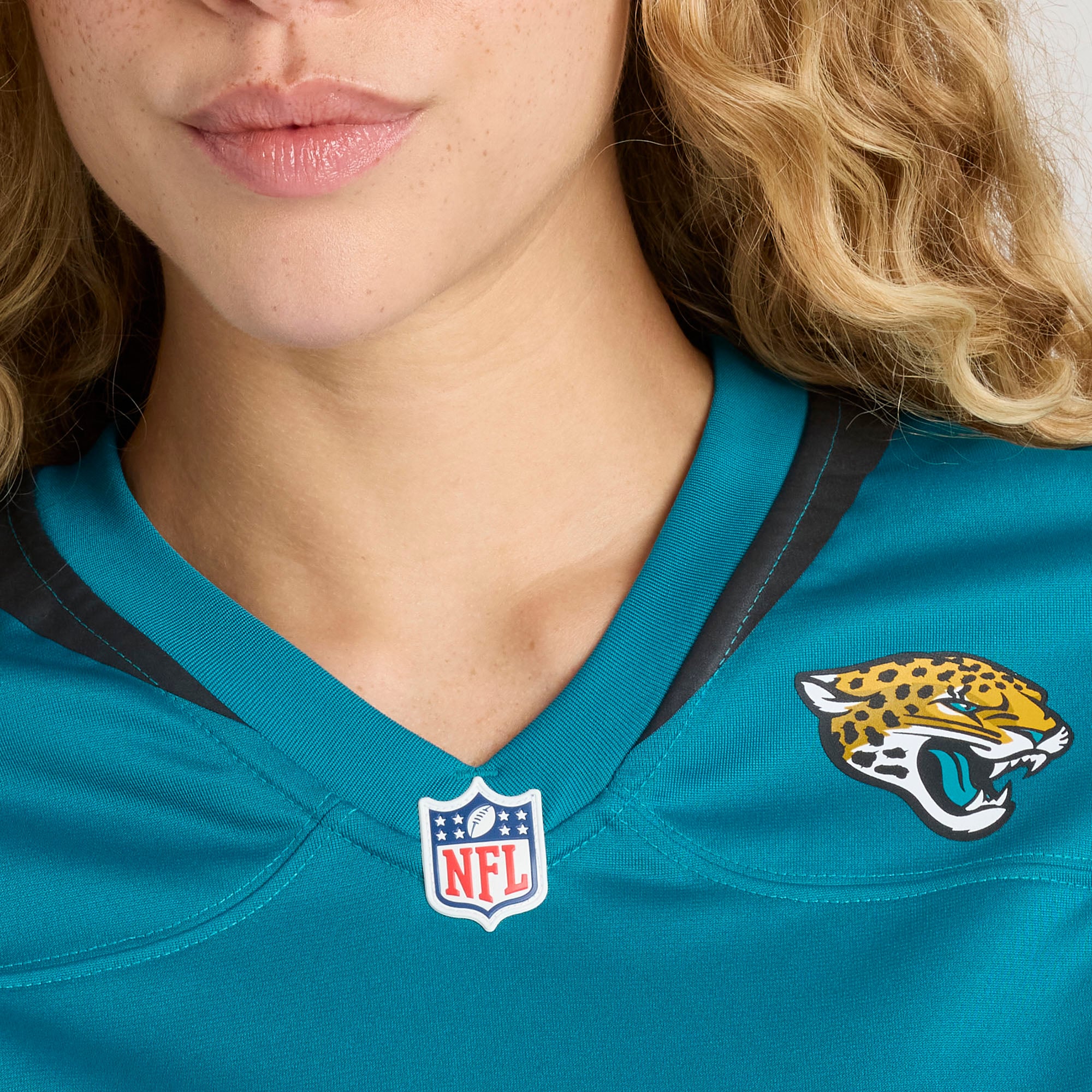 Arik Armstead Jacksonville Jaguars Women's Team Game Jersey - Teal - Image 9