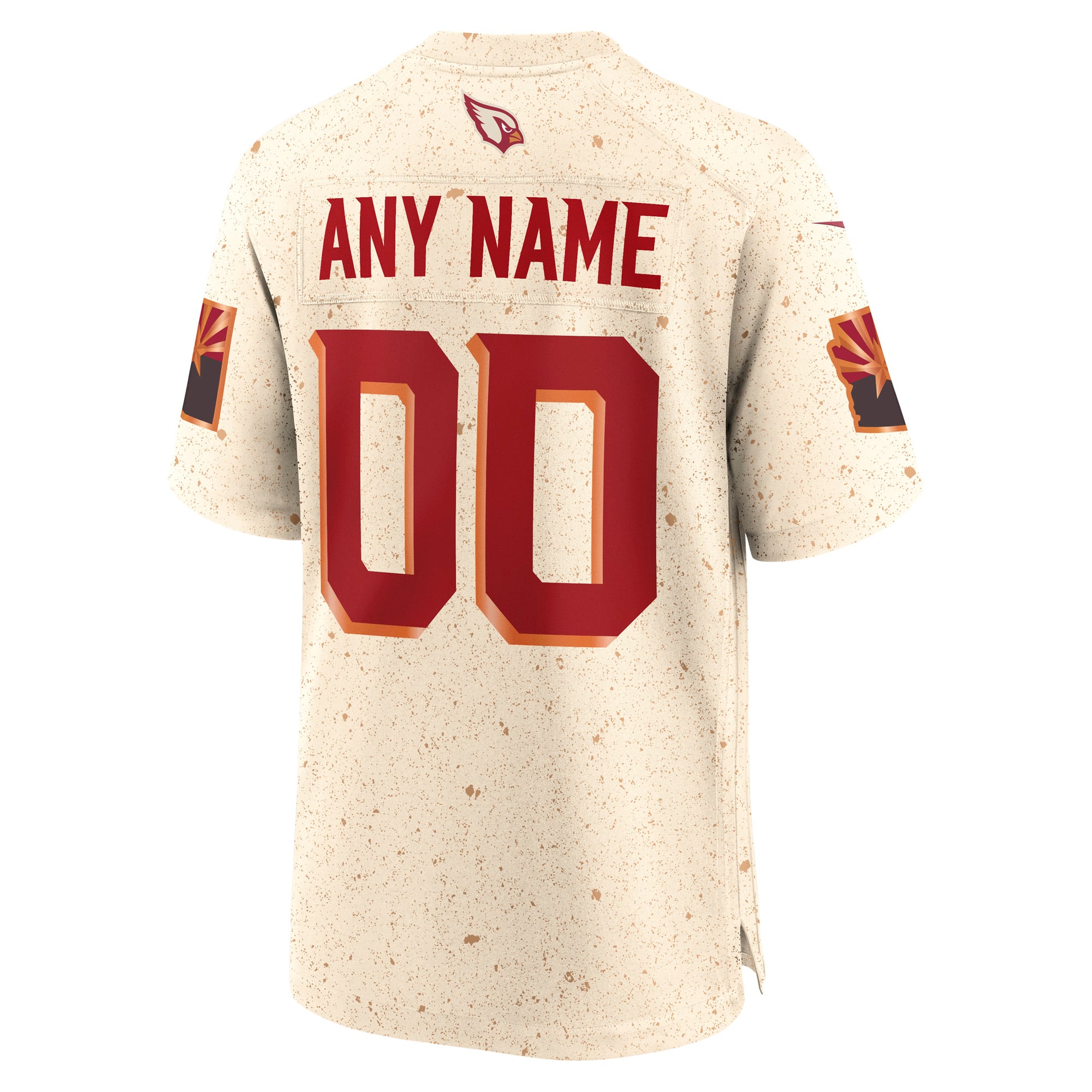 Arizona Cardinals 2025 Rivalries Collection Custom Game Jersey - Natural - Image 4