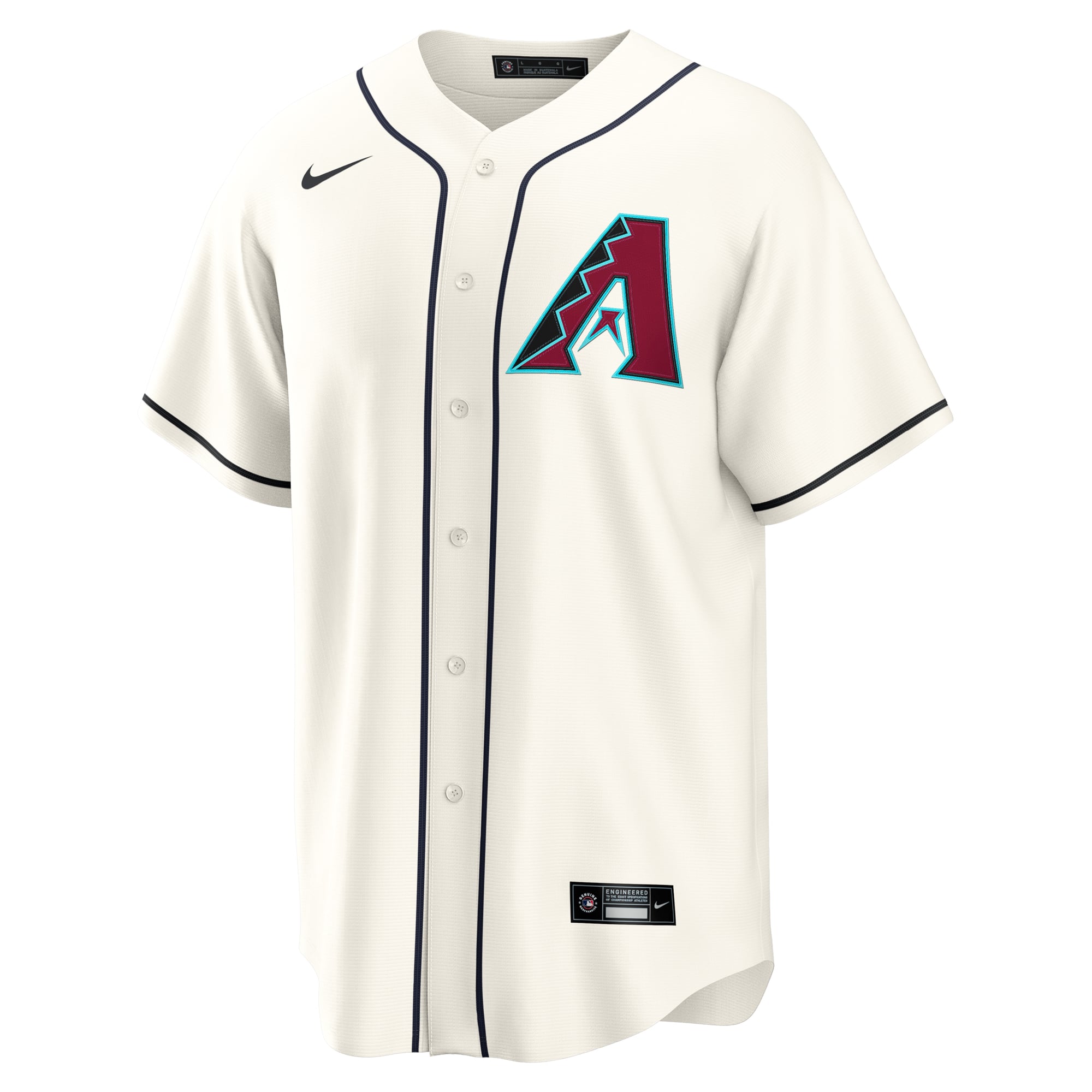 Arizona Diamondbacks Home Jersey - Cream - Image 3