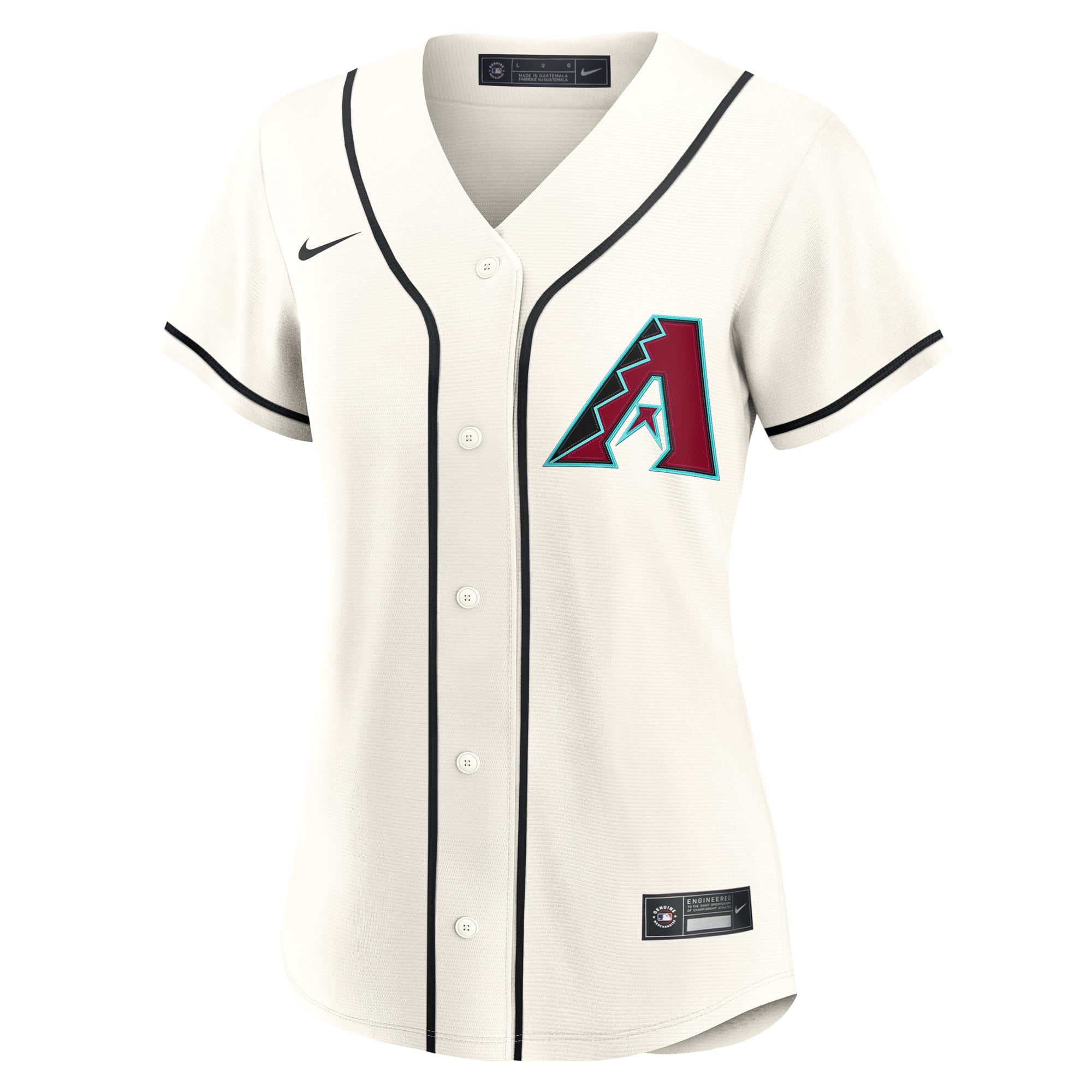 Arizona Diamondbacks Women's Home 2.0 Jersey - Cream - Image 3